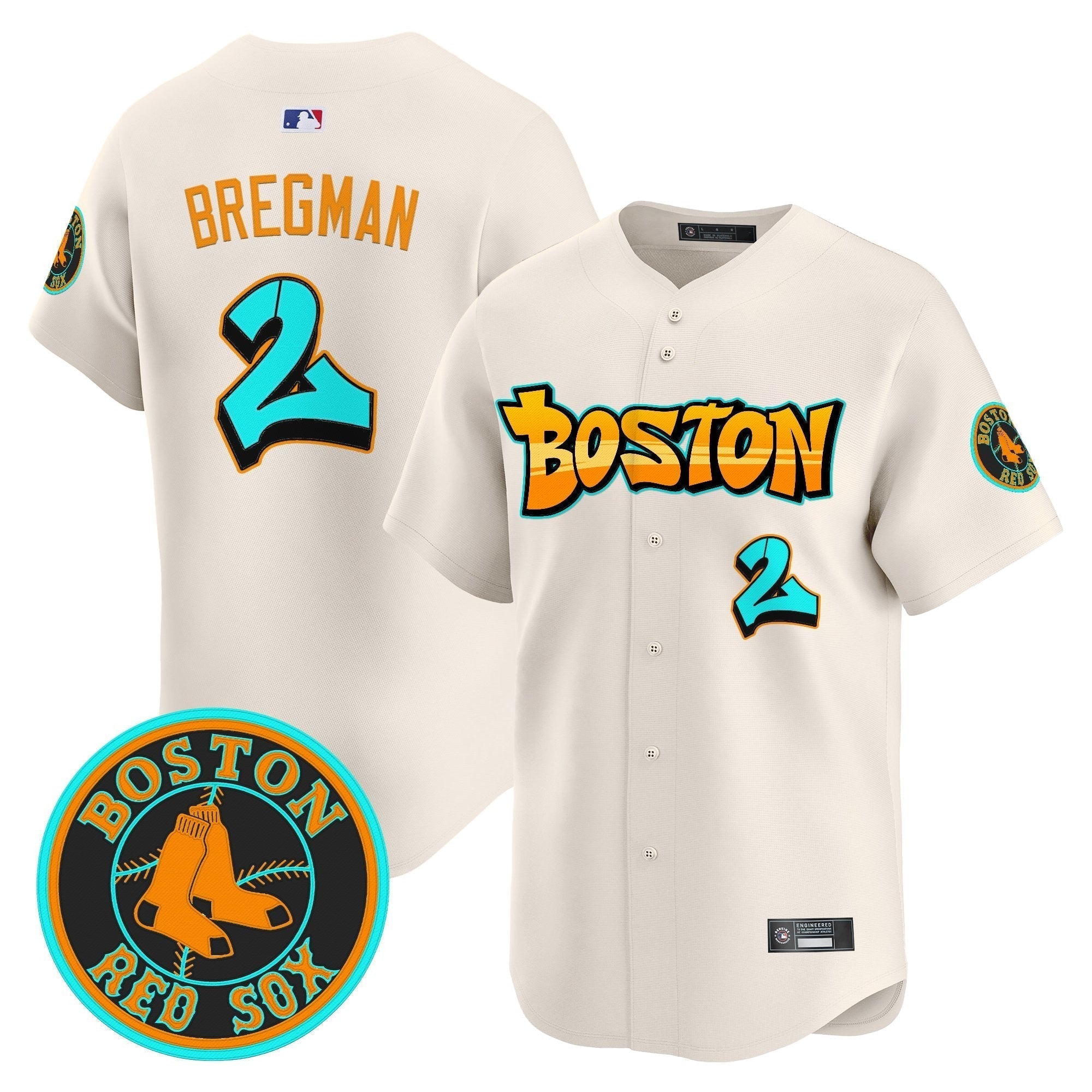 BOS 'Graffiti Streetstyle Edition' Vapor Premier Limited Jersey - Stitched