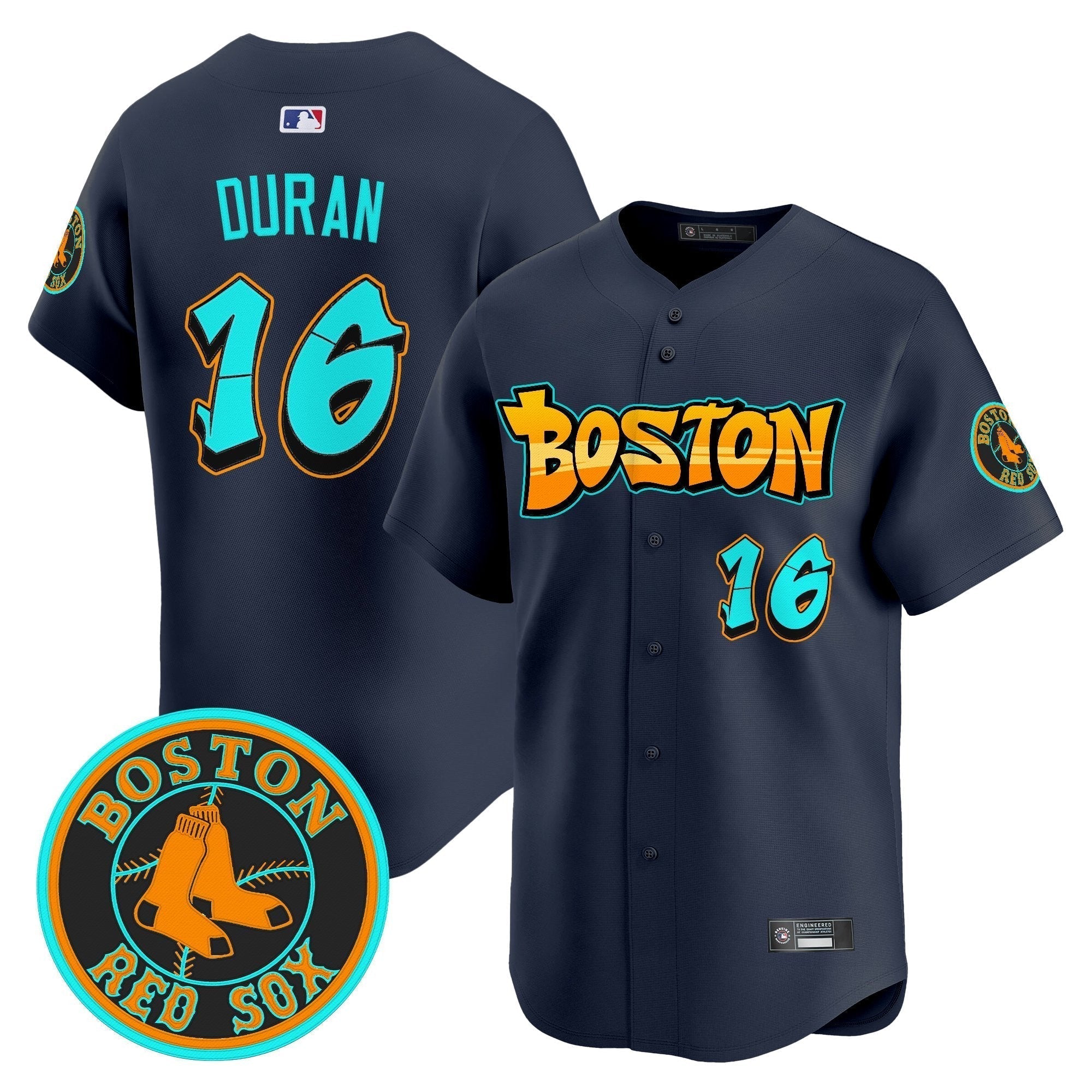 BOS 'Graffiti Streetstyle Edition' Vapor Premier Limited Jersey - Stitched