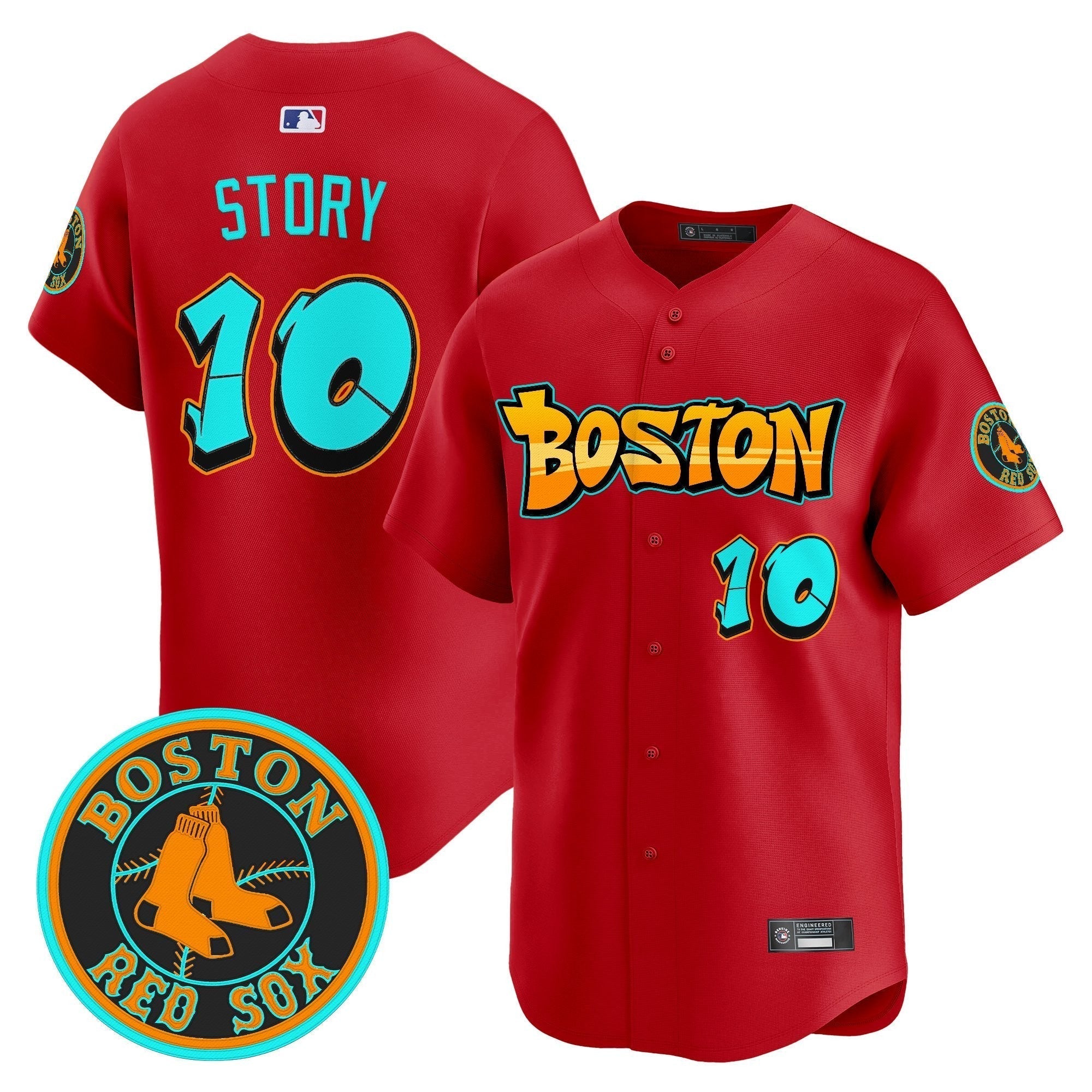 BOS 'Graffiti Streetstyle Edition' Vapor Premier Limited Jersey - Stitched