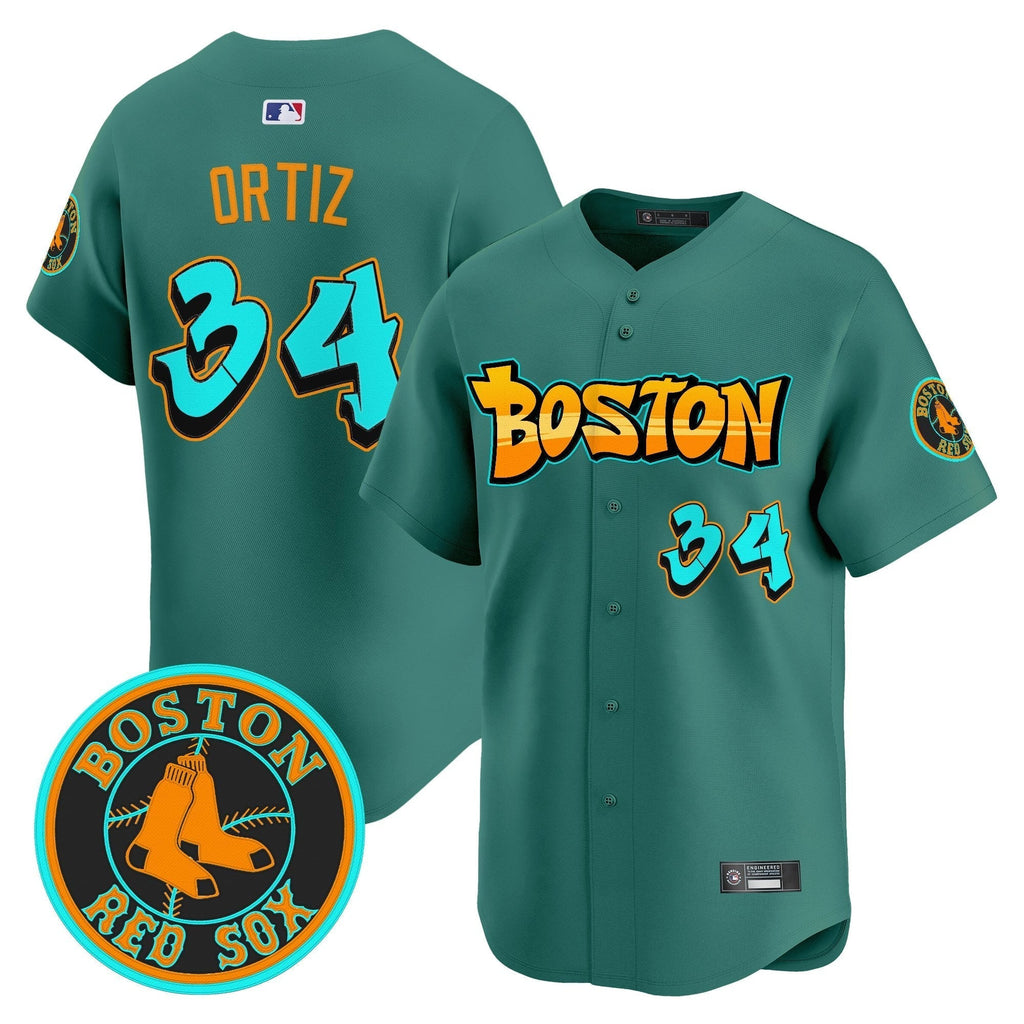 BOS 'Graffiti Streetstyle Edition' Vapor Premier Limited Jersey - Stitched