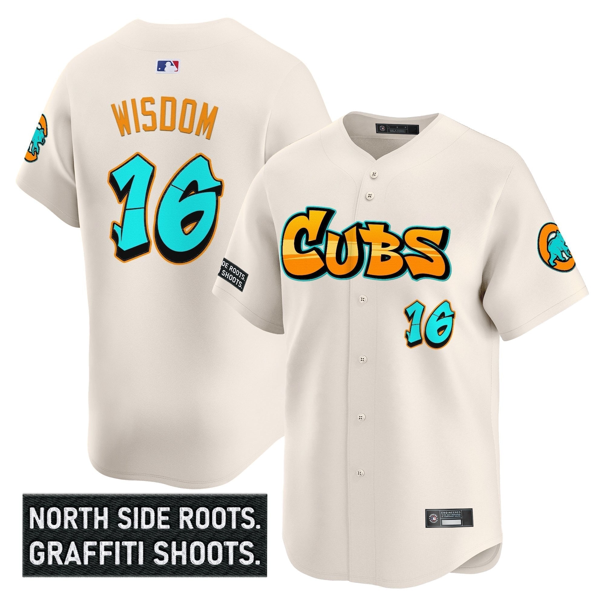 CHC 'Graffiti North Side Edition' Vapor Premier Limited Jersey - Stitched