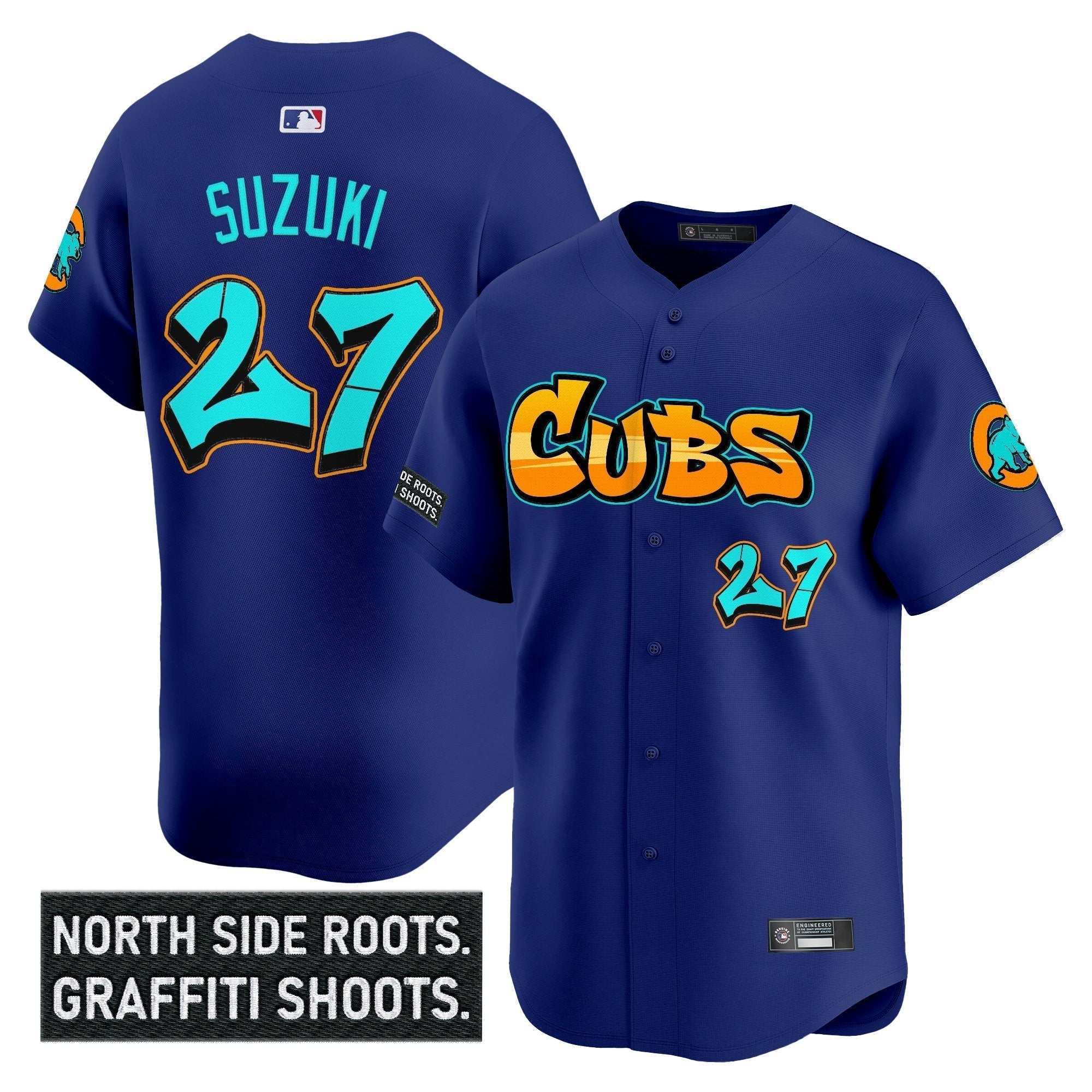 CHC 'Graffiti North Side Edition' Vapor Premier Limited Jersey - Stitched