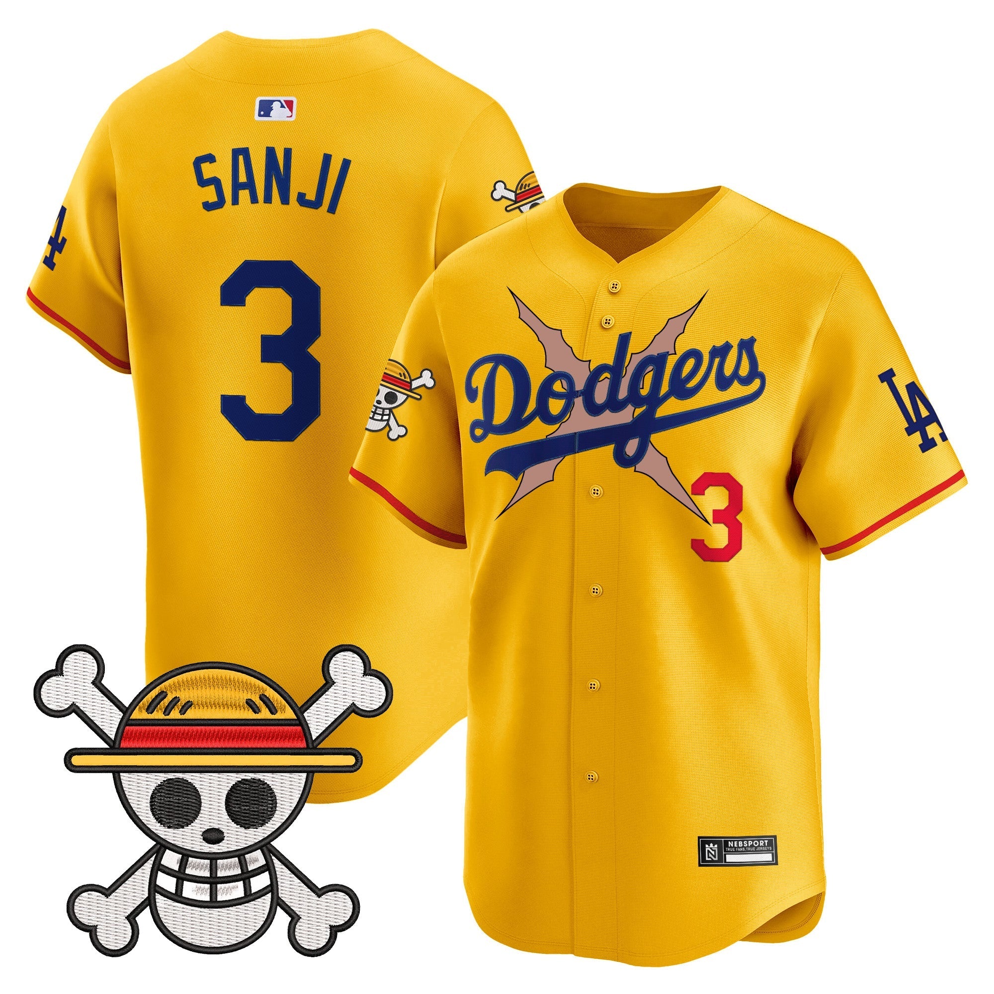 LAD x One Piece Vapor Premier Limited Jersey - Stitched