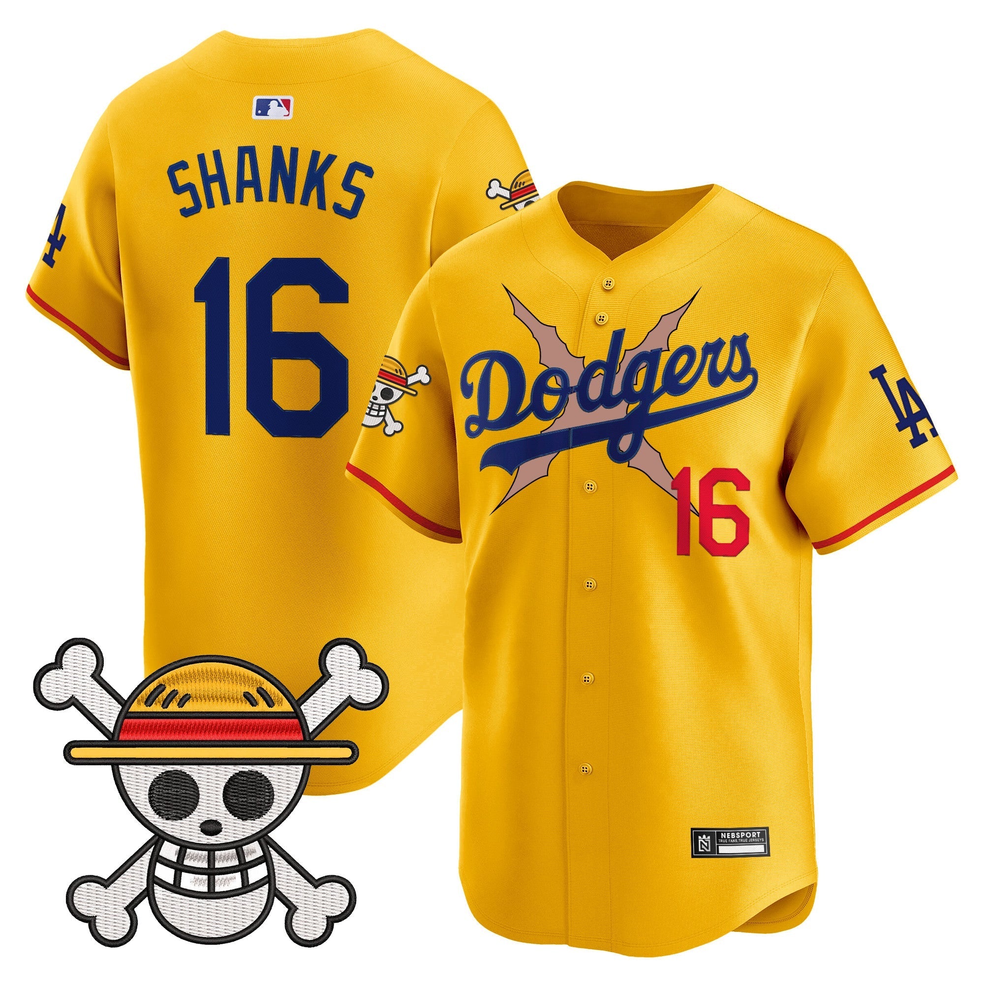 LAD x One Piece Vapor Premier Limited Jersey - Stitched