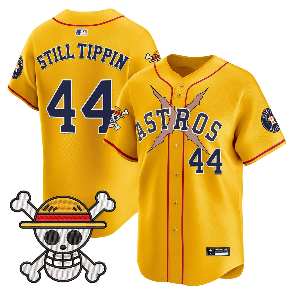 HOU x One Piece 2025 Vapor Premier Limited Jersey - Stitched