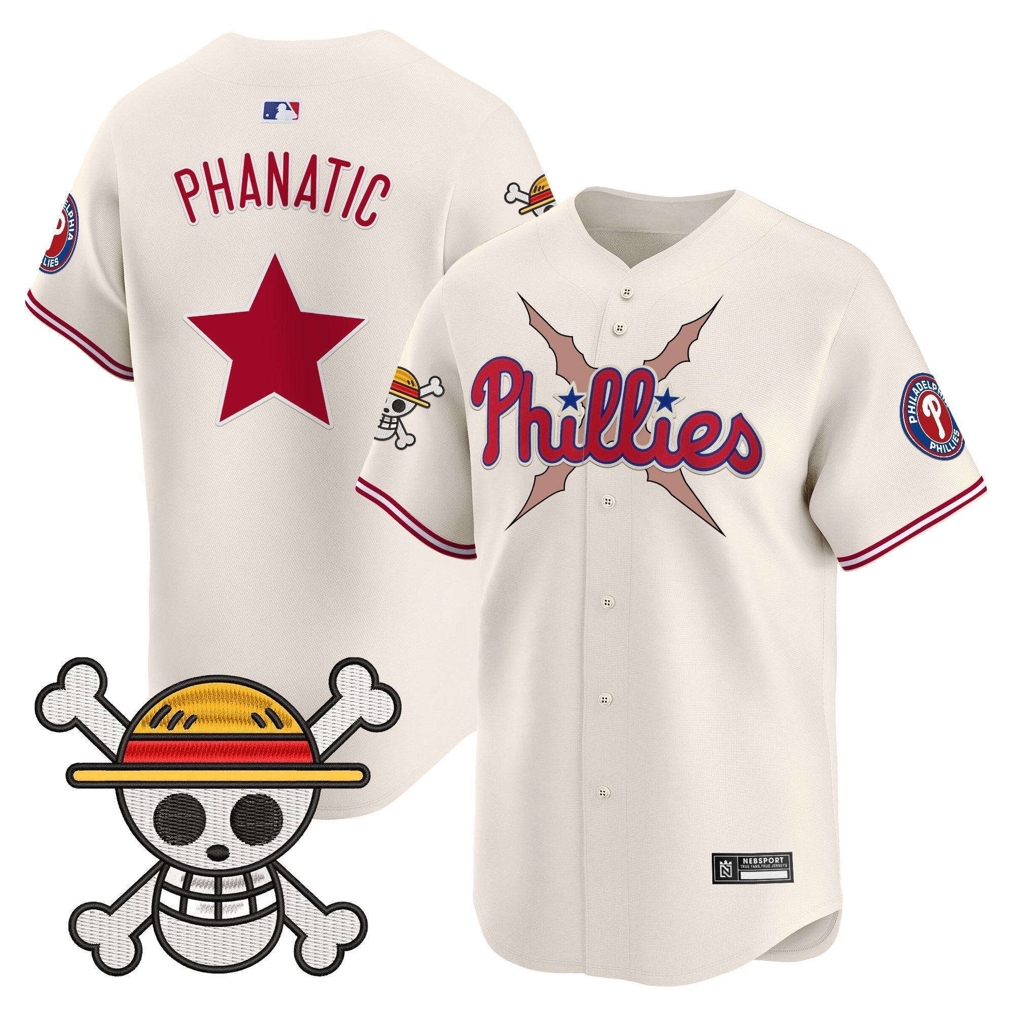PHI x One Piece 2025 Vapor Premier Limited Jersey - Stitched