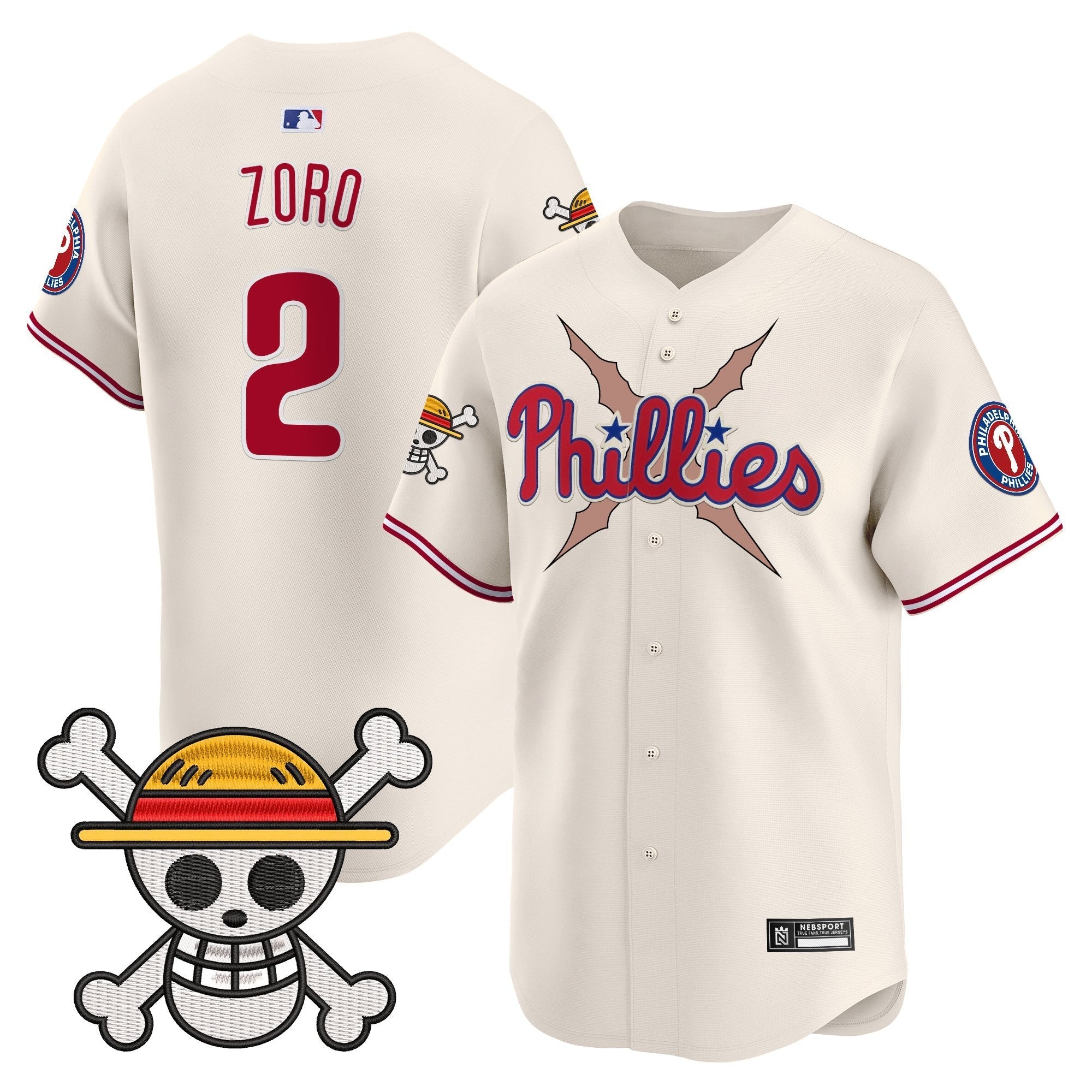 PHI x One Piece 2025 Vapor Premier Limited Jersey - Stitched