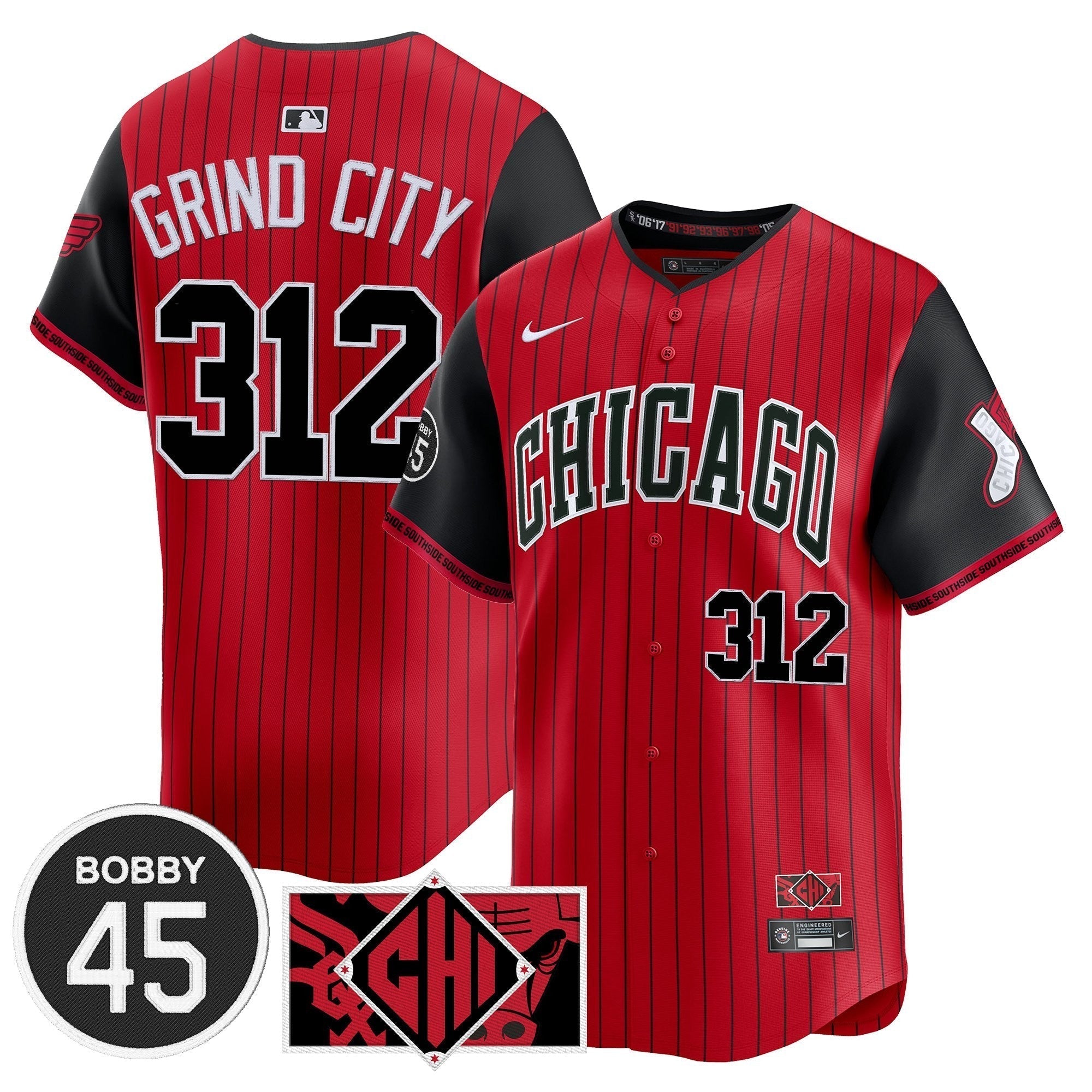 CWS Bobby Jenks Vapor Premier Limited Jersey - Stitched