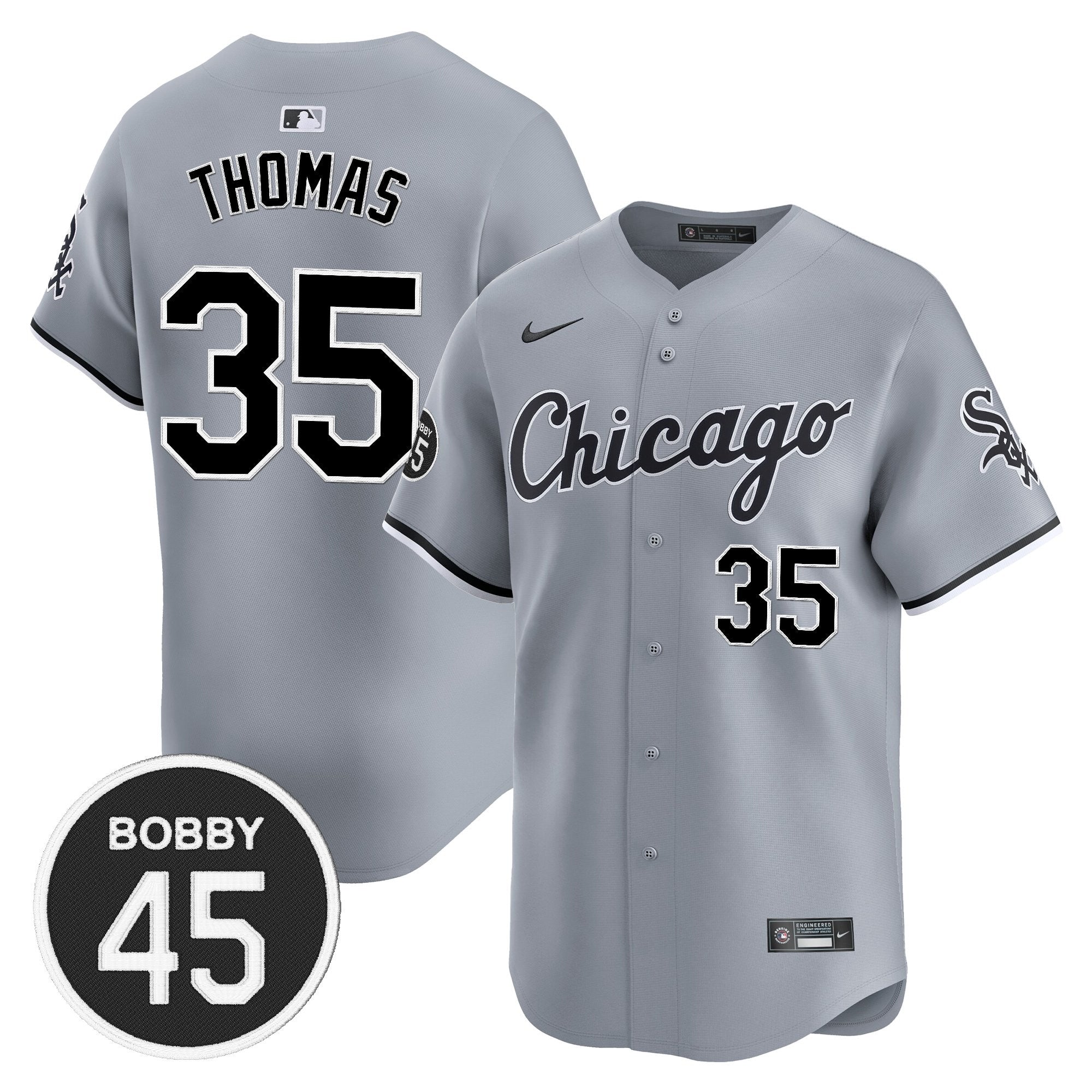 CWS Bobby Jenks Vapor Premier Limited Jersey - Stitched