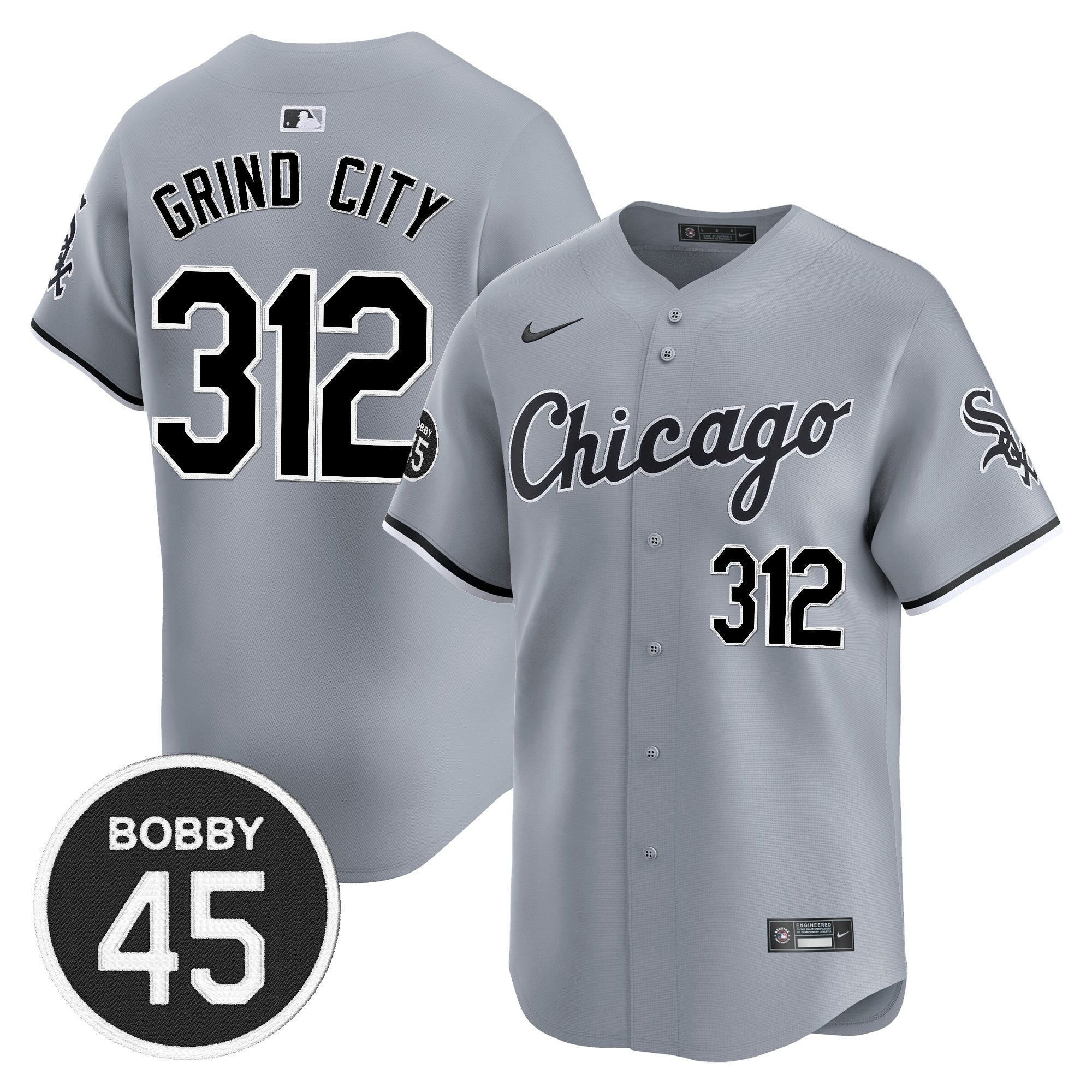 CWS Bobby Jenks Vapor Premier Limited Jersey - Stitched
