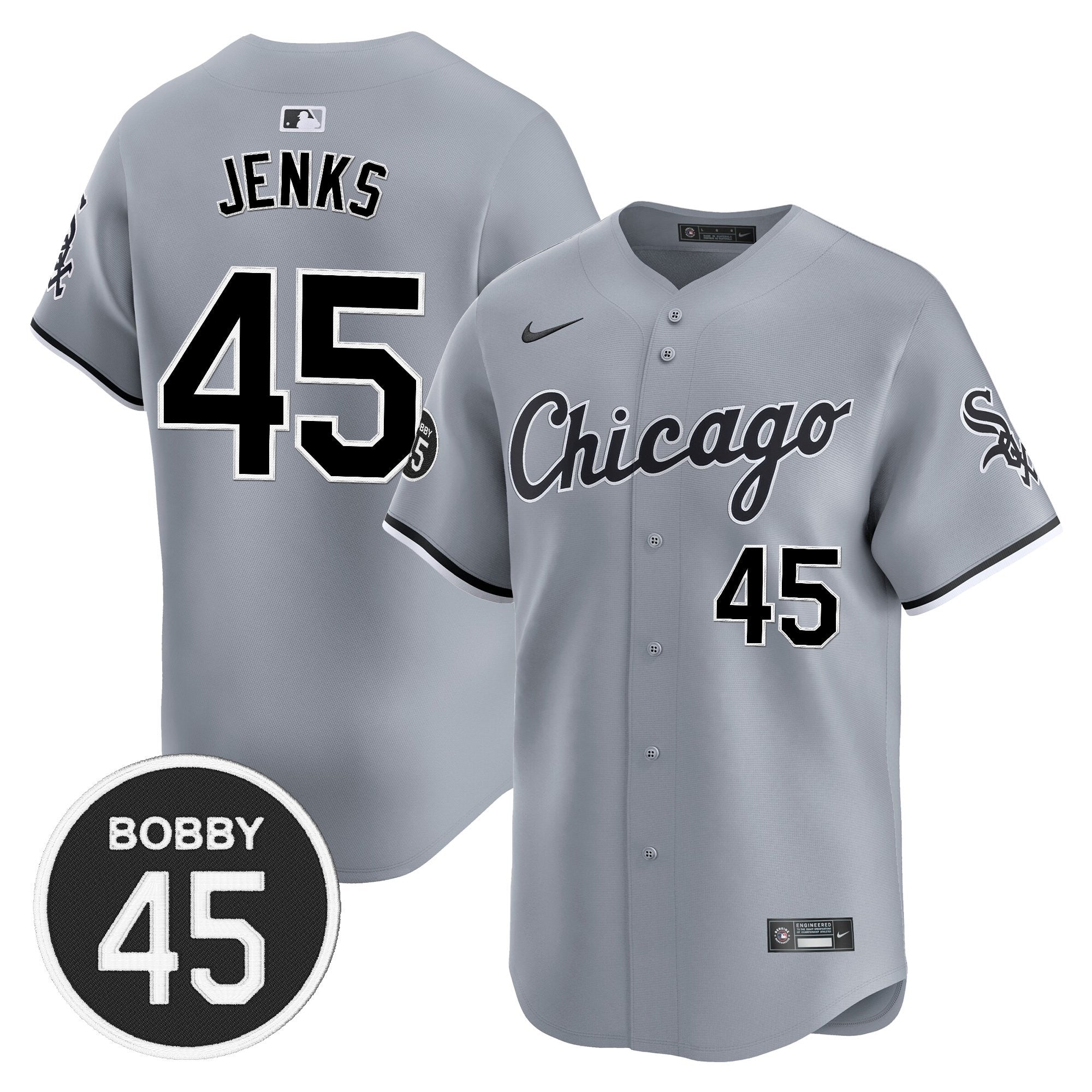 CWS Bobby Jenks Vapor Premier Limited Jersey - Stitched