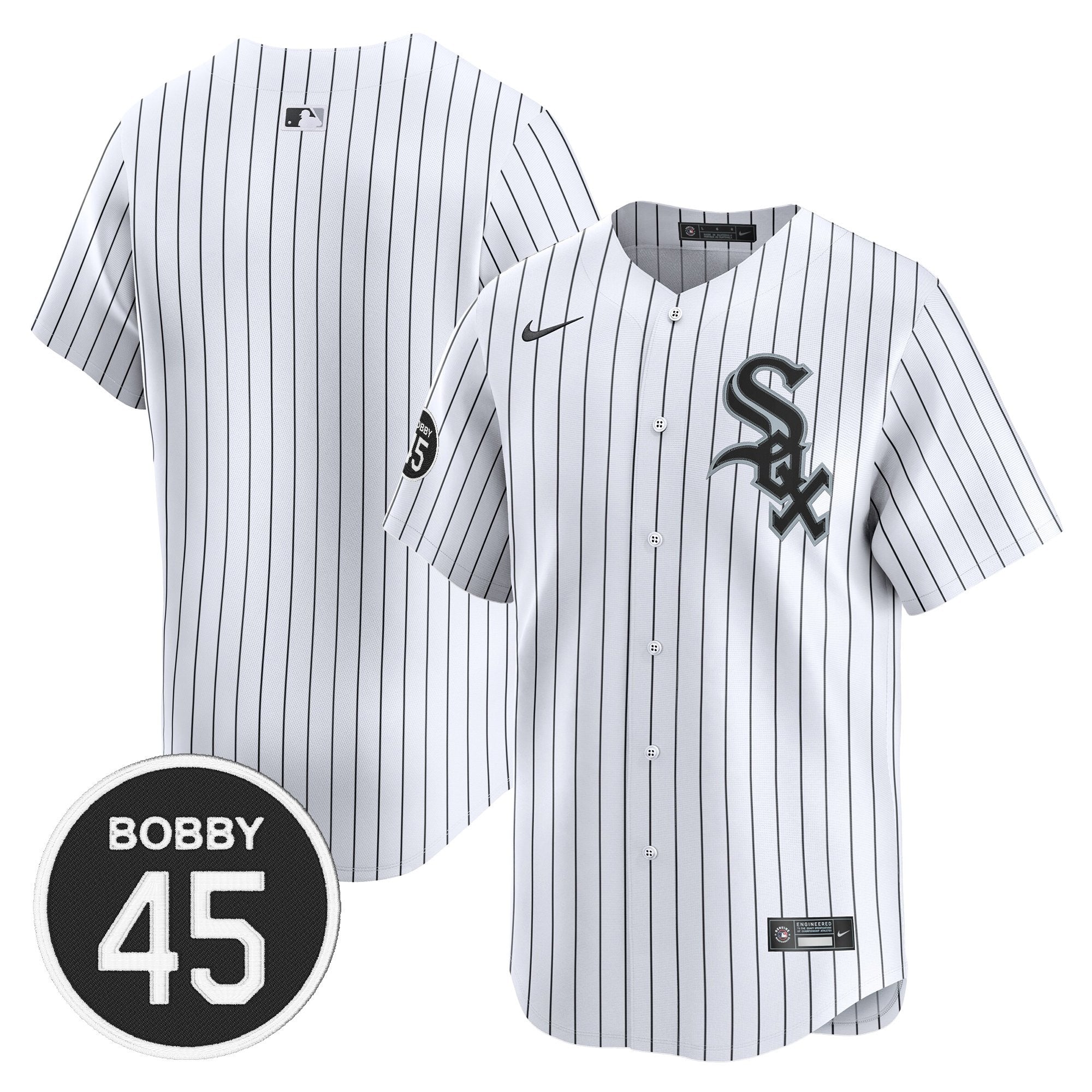 CWS Bobby Jenks Vapor Premier Limited Jersey - Stitched