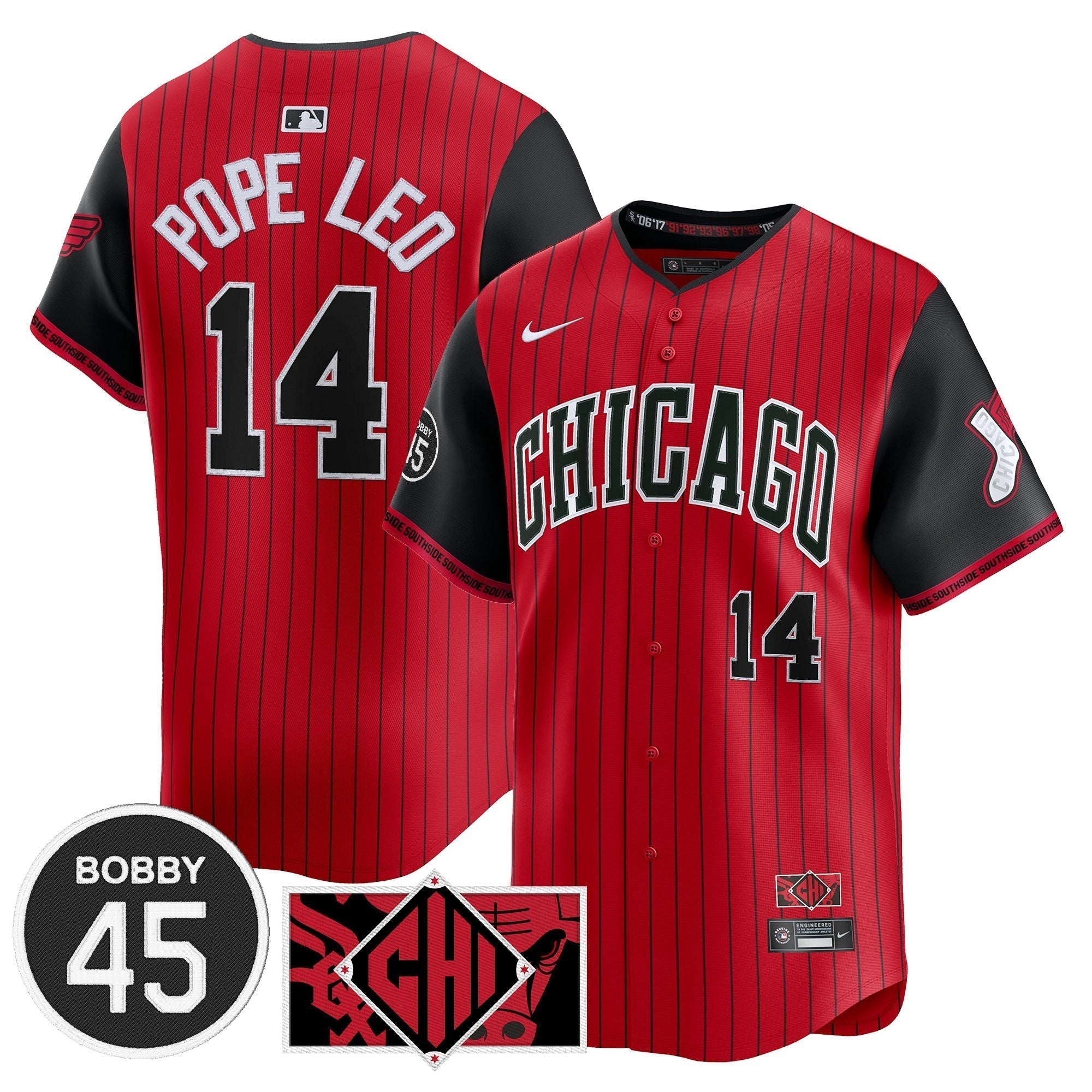 CWS Bobby Jenks Vapor Premier Limited Jersey - Stitched