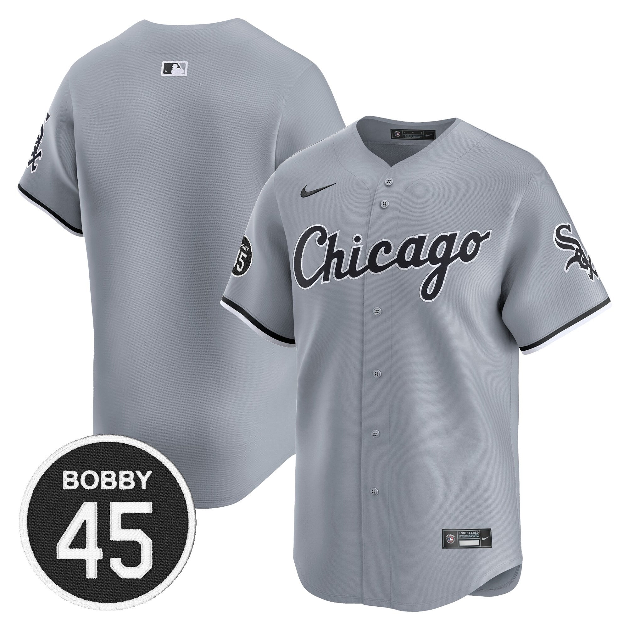 CWS Bobby Jenks Vapor Premier Limited Jersey - Stitched