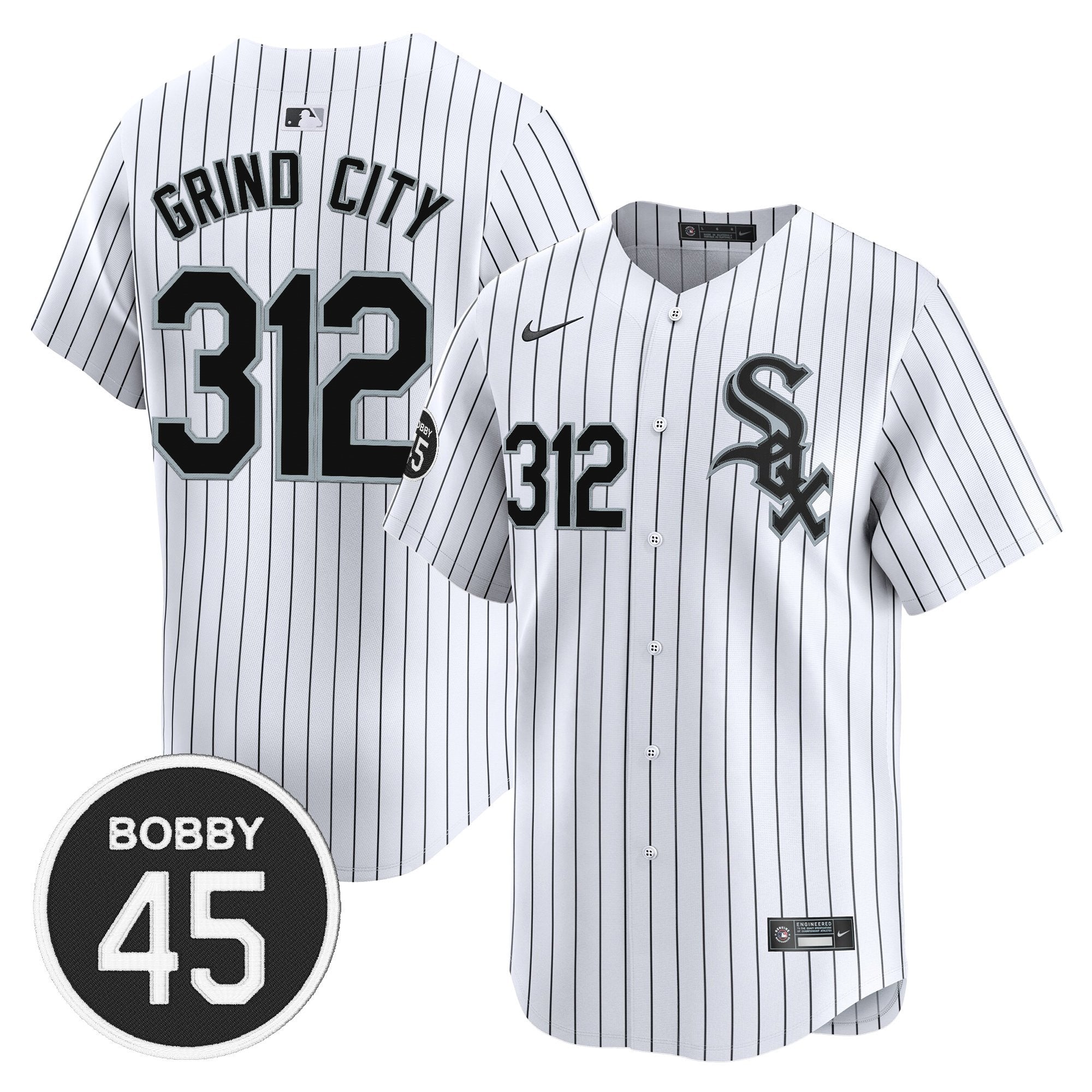 CWS Bobby Jenks Vapor Premier Limited Jersey - Stitched