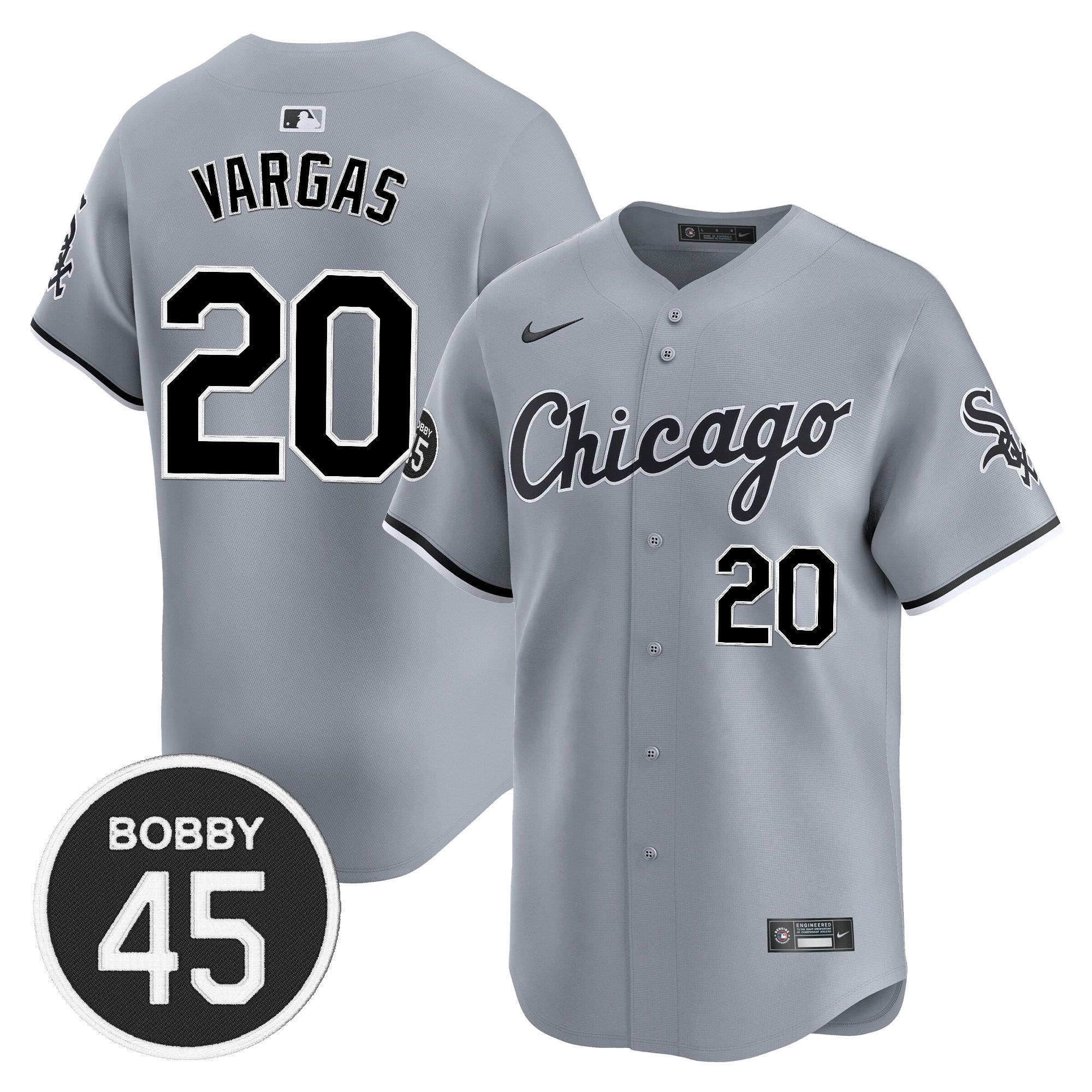 CWS Bobby Jenks Vapor Premier Limited Jersey - Stitched