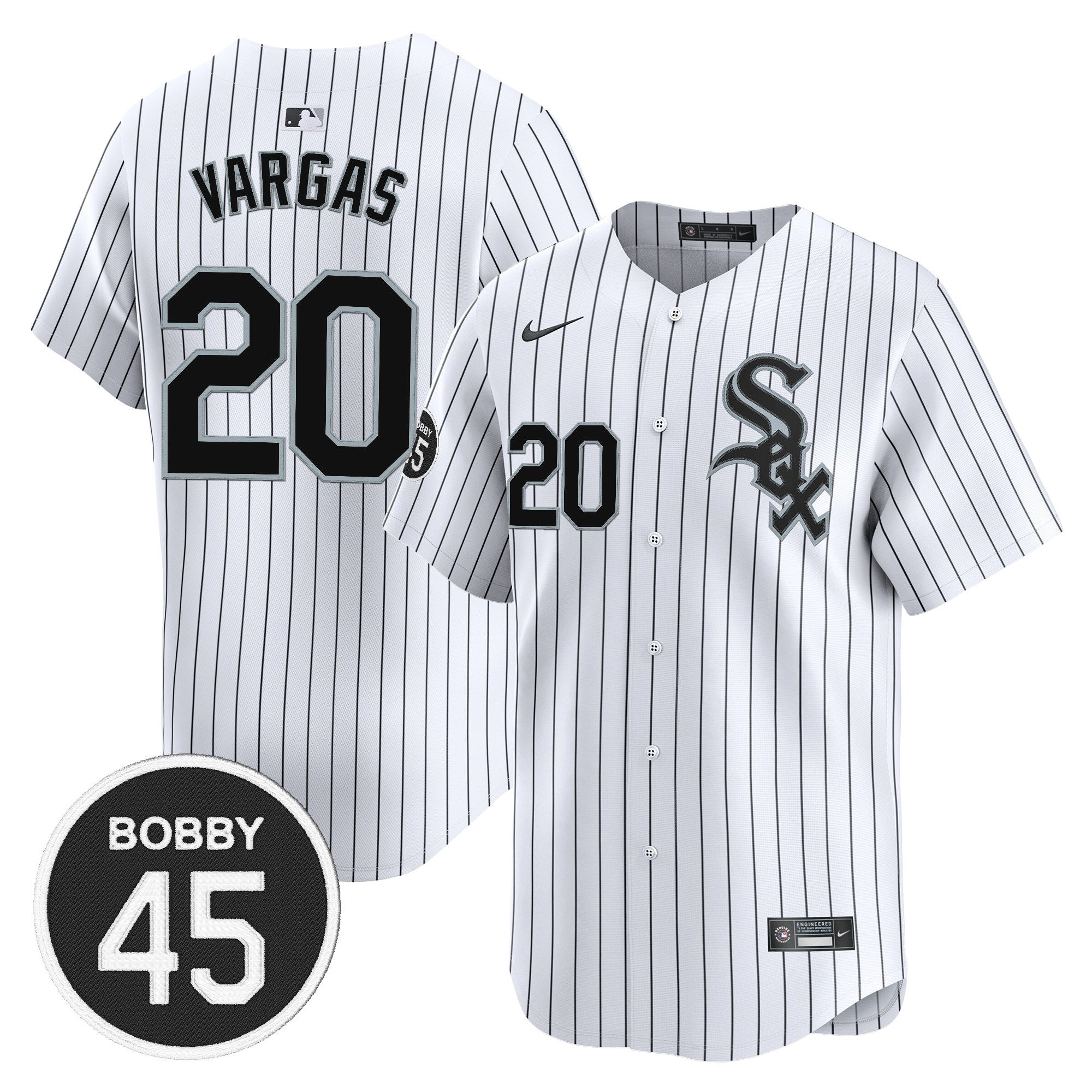 CWS Bobby Jenks Vapor Premier Limited Jersey - Stitched