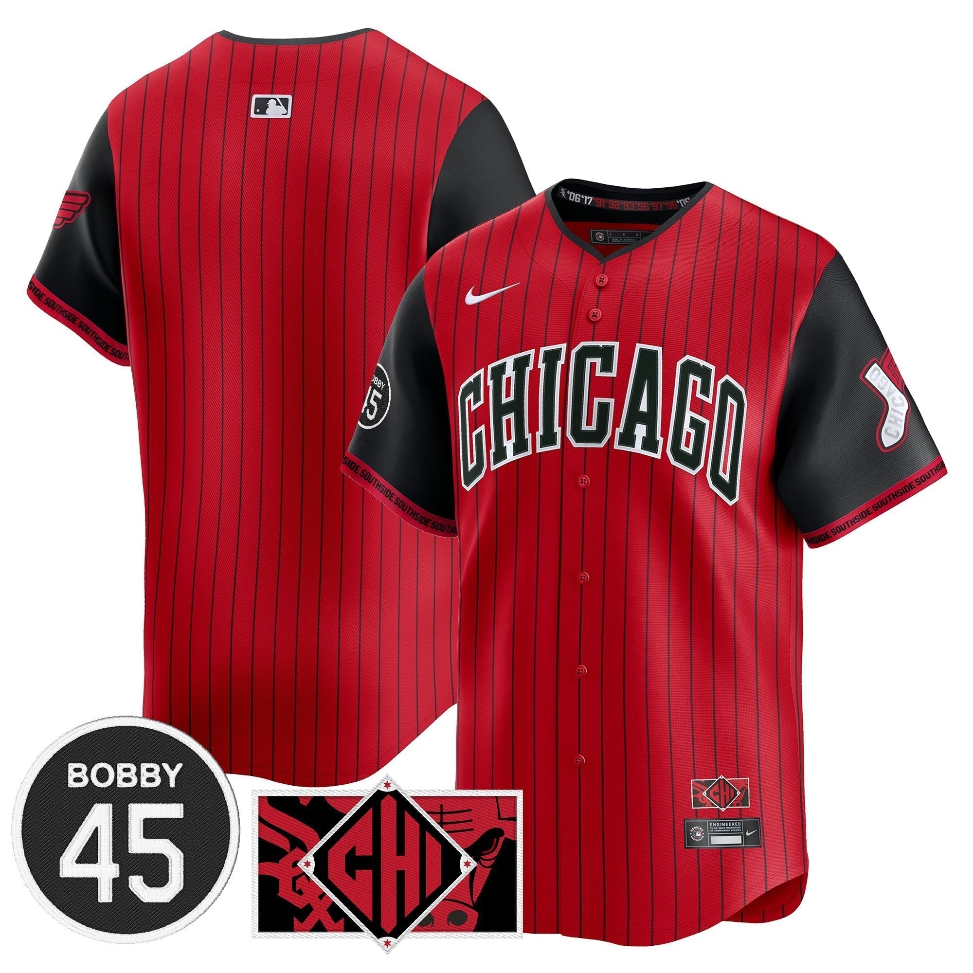 CWS Bobby Jenks Vapor Premier Limited Jersey - Stitched