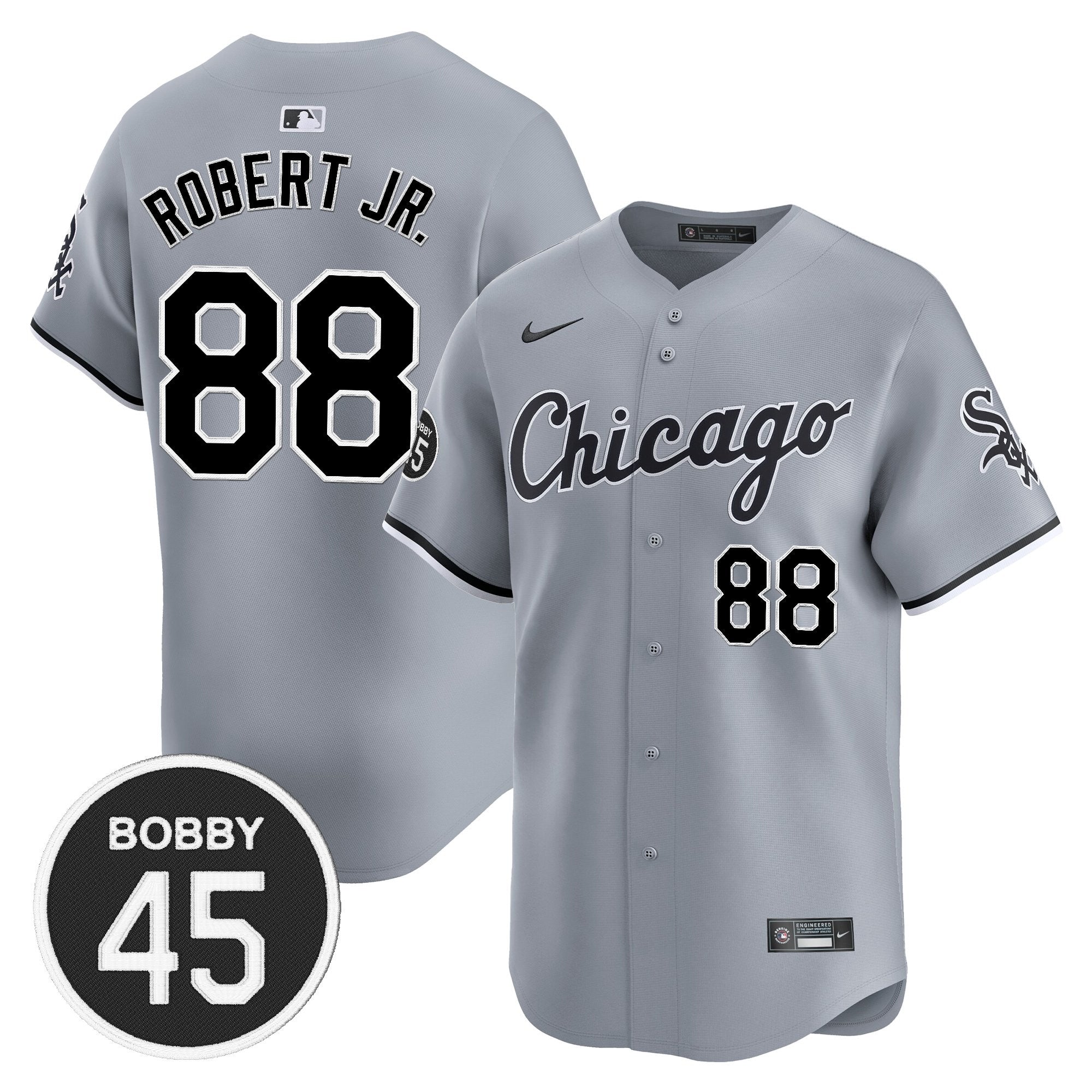 CWS Bobby Jenks Vapor Premier Limited Jersey - Stitched