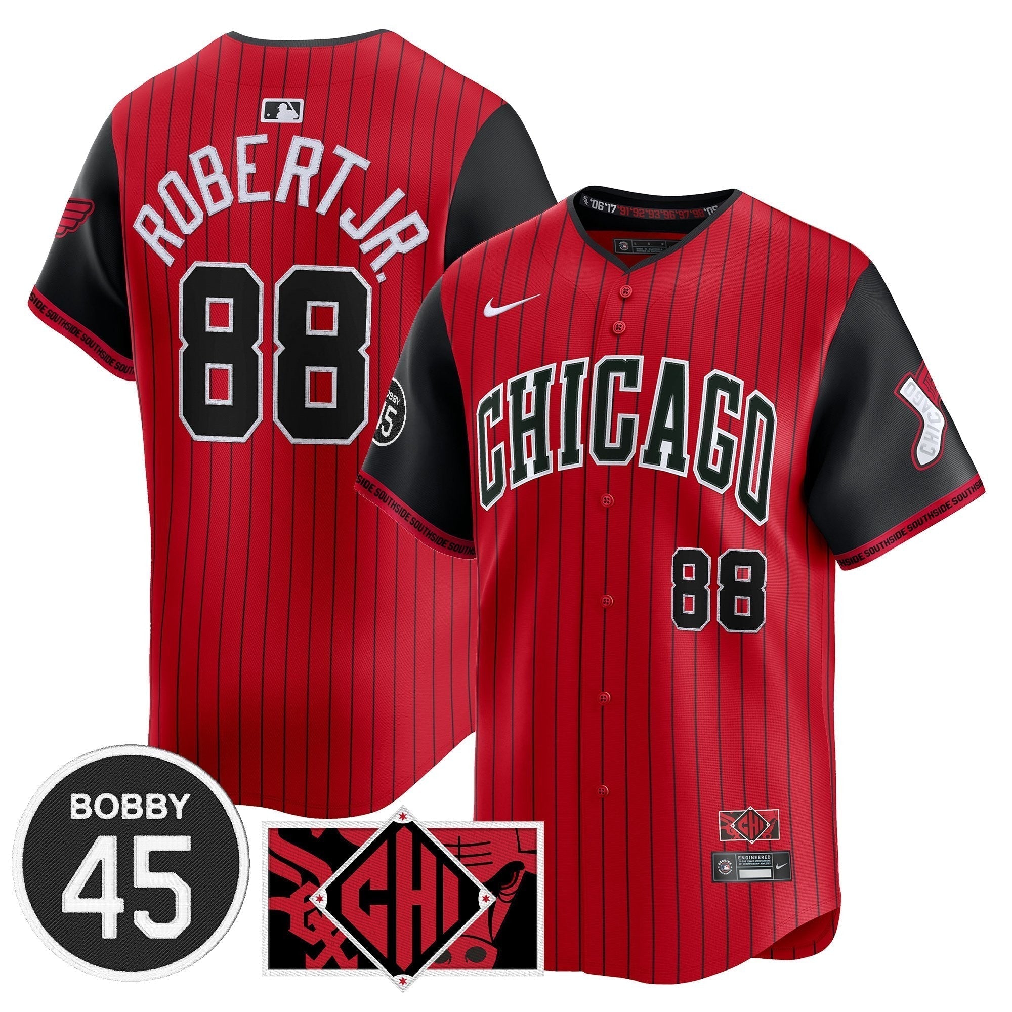 CWS Bobby Jenks Vapor Premier Limited Jersey - Stitched
