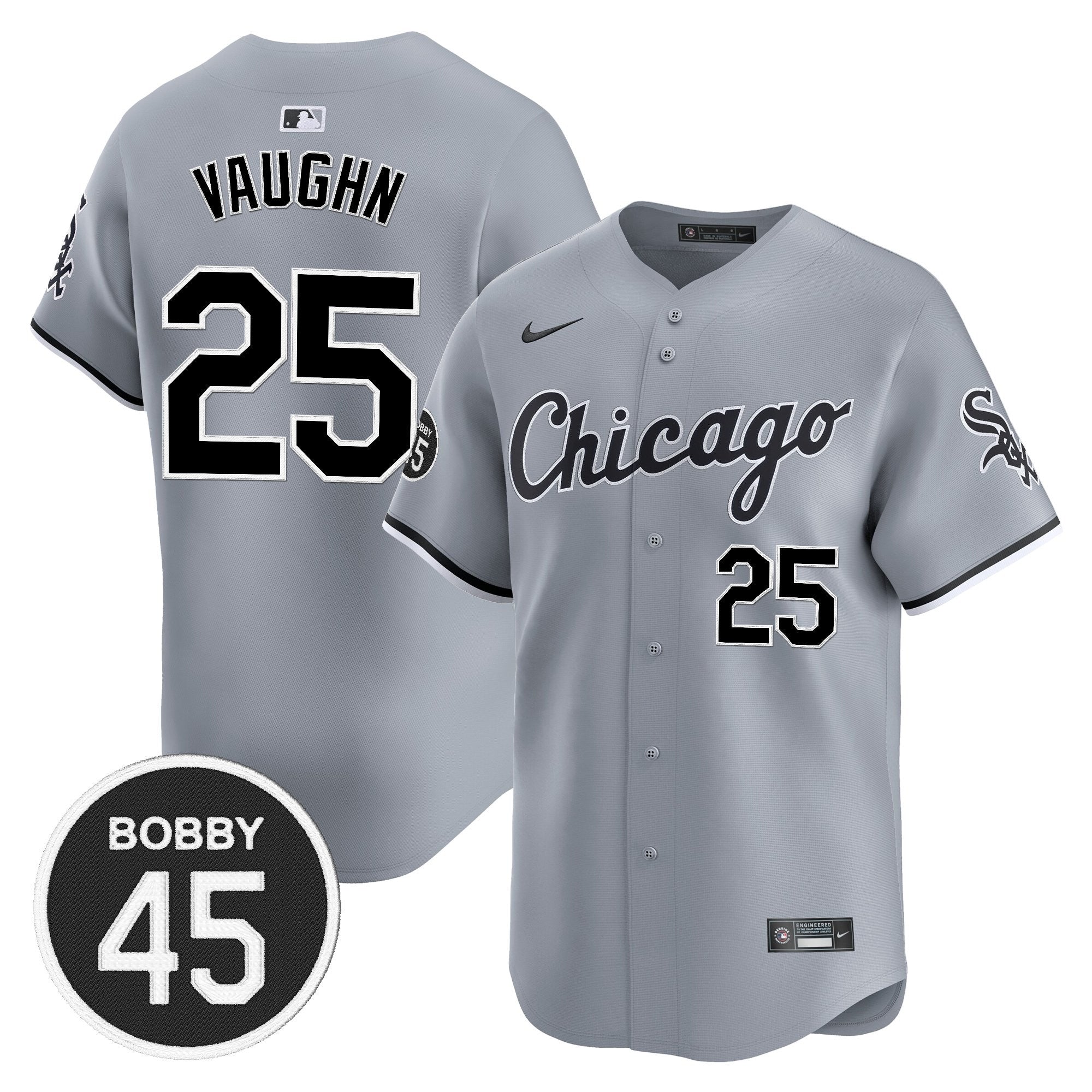 CWS Bobby Jenks Vapor Premier Limited Jersey - Stitched