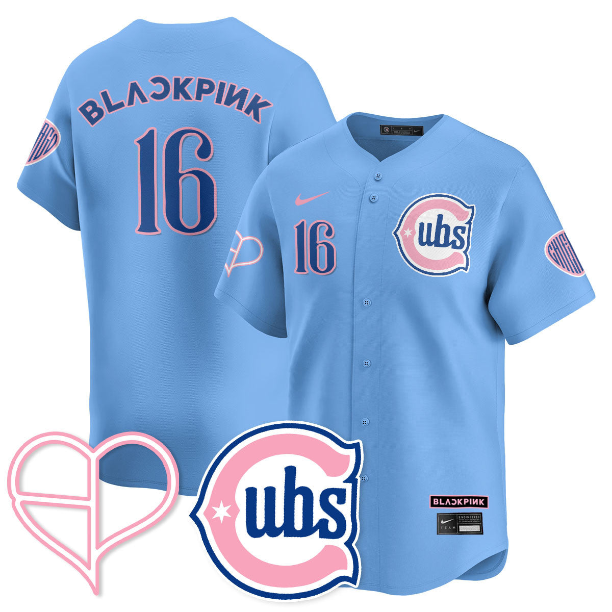 CHC BLΛƆKPIИK 2025 Limited Jersey - Stitched