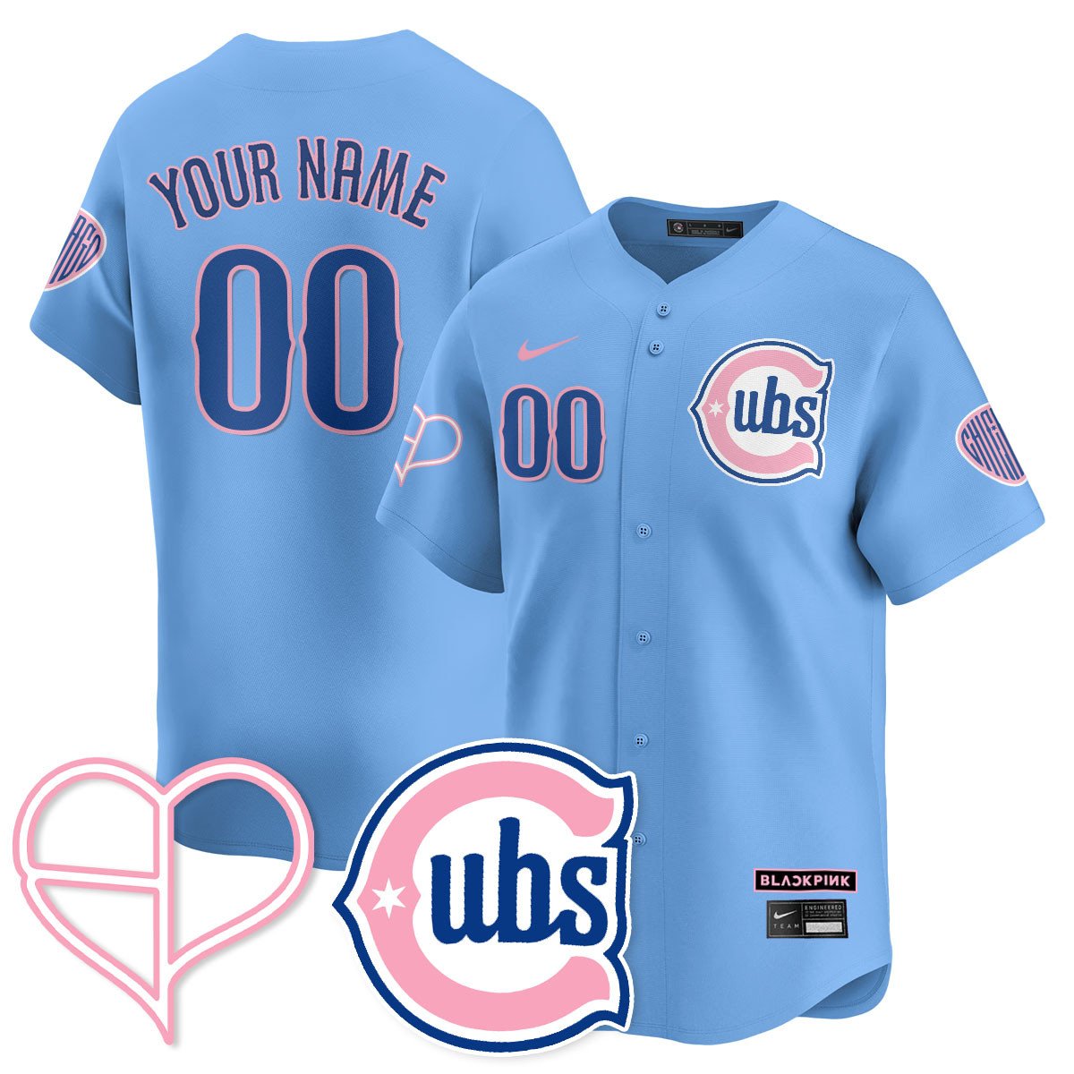 CHC BLΛƆKPIИK 2025 Limited Jersey - Stitched