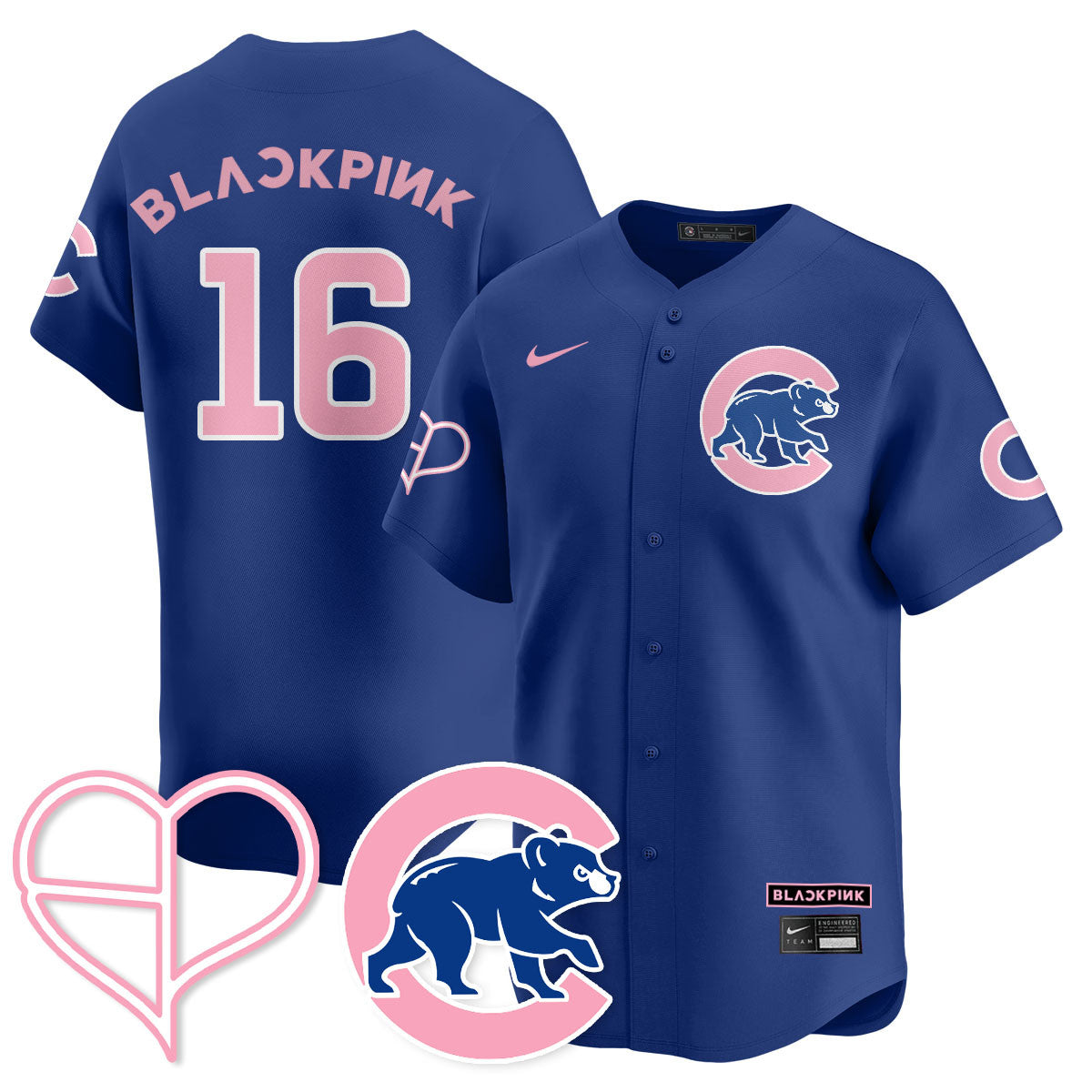 CHC BLΛƆKPIИK 2025 Limited Jersey - Stitched