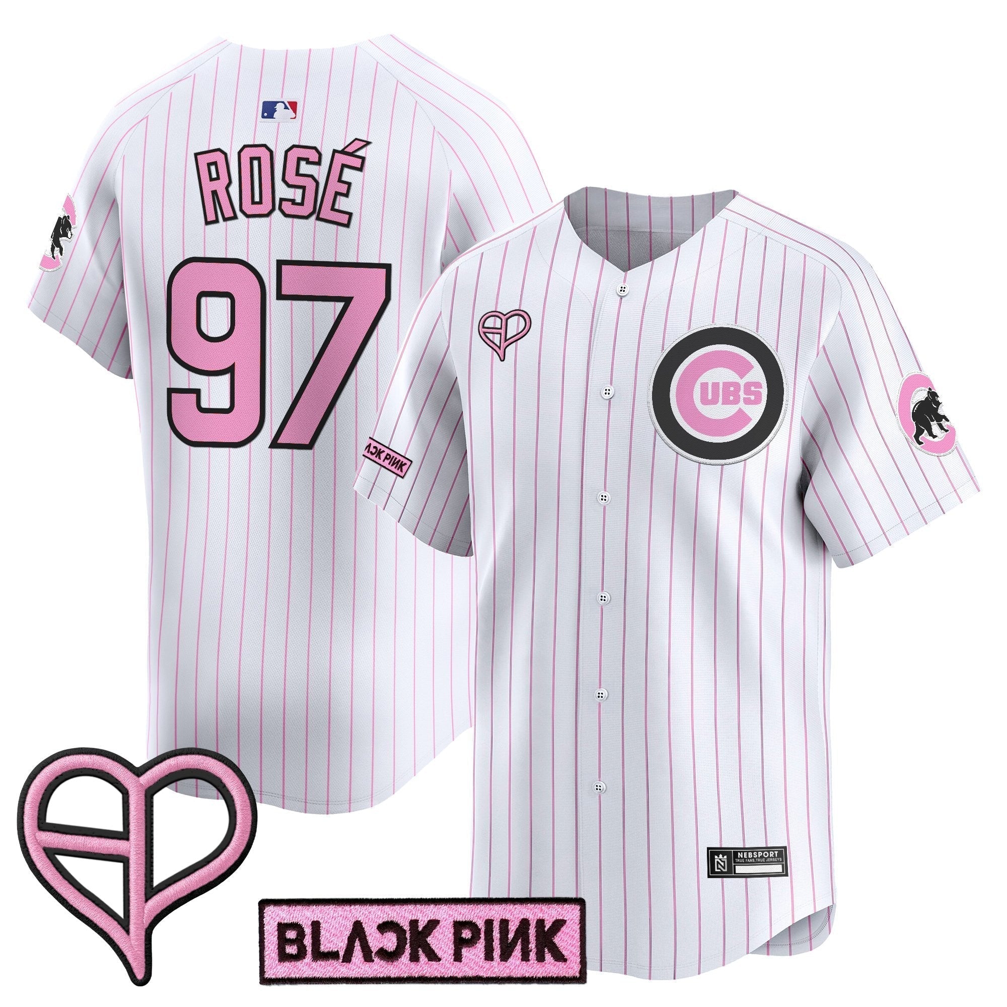 CHC x BLACKPINK 2025 Vapor Premier Limited Jersey - Stitched