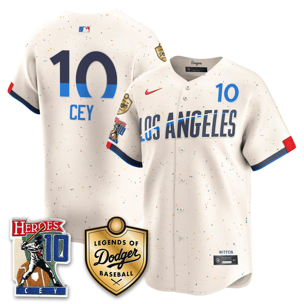 Dodgers Ron Cey "Legends Of Dodgers Baseball" Jersey - Stitched