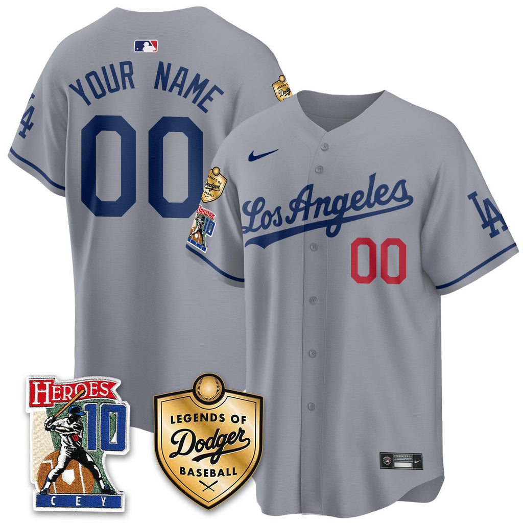 Dodgers Ron Cey "Legends Of Dodgers Baseball" Jersey - Stitched