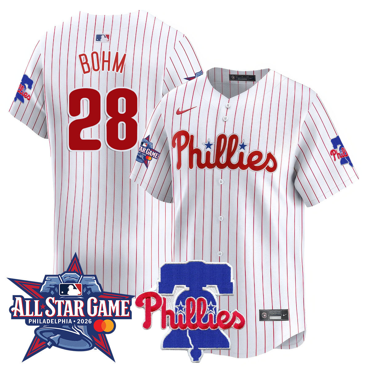 PHI 2026 MLB All-Star Jersey - Stitched