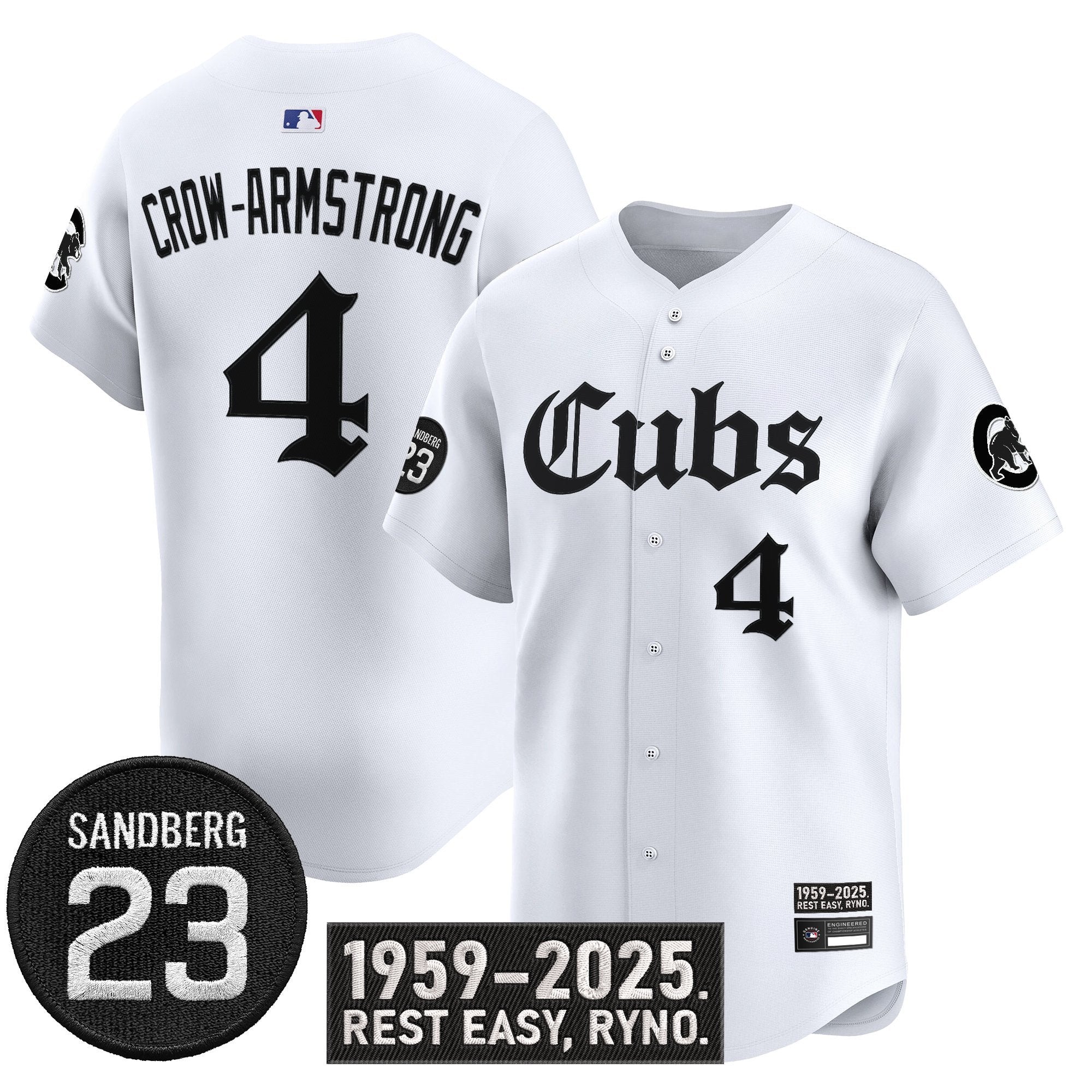 CHC 'Ryne Sandberg Tribute' Vapor Premier Limited Jersey - Stitched