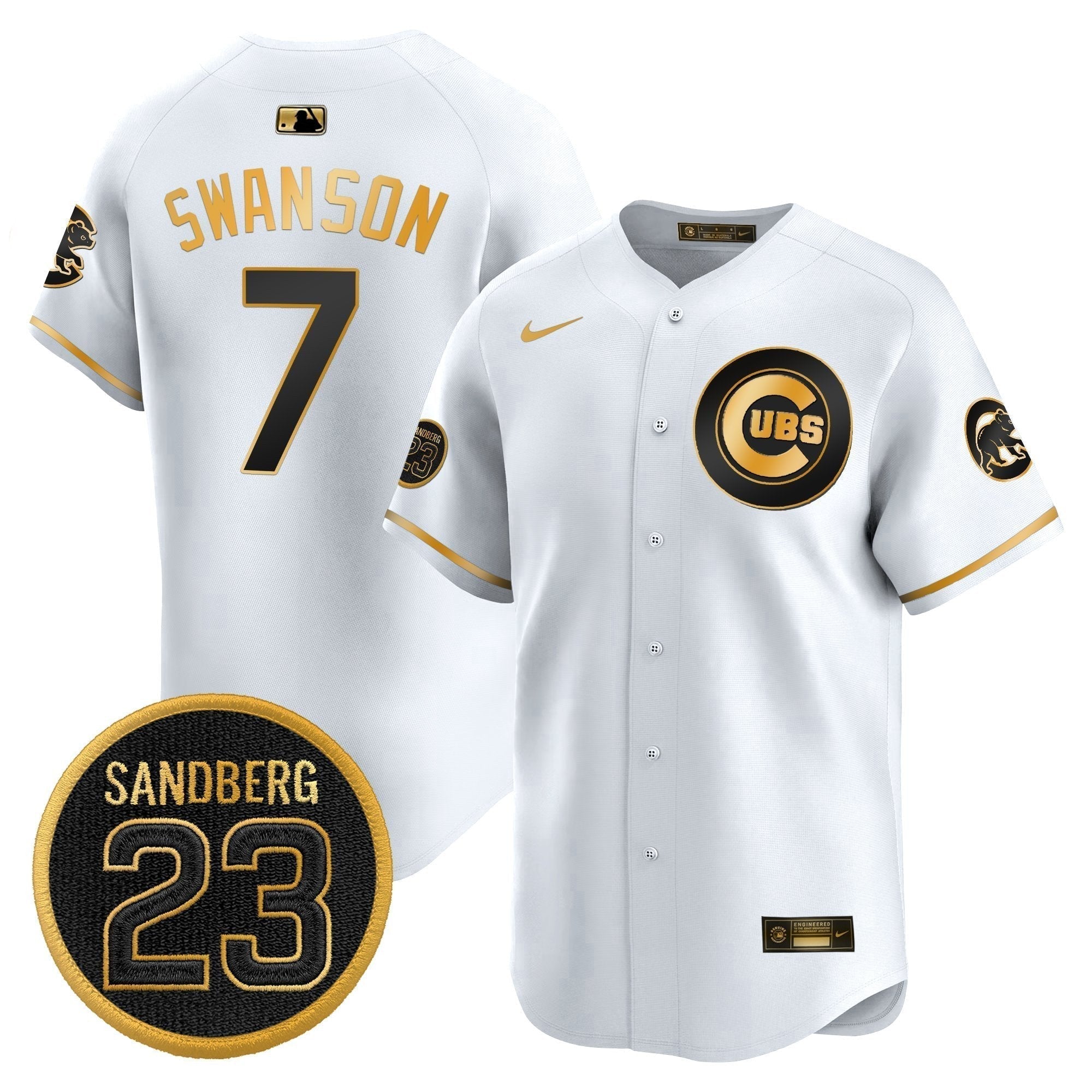 CHC 'Ryne Sandberg Tribute' Vapor Premier Limited Jersey V2 - Stitched