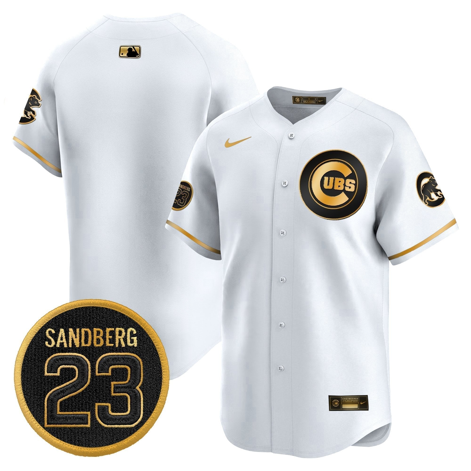 CHC 'Ryne Sandberg Tribute' Vapor Premier Limited Jersey V2 - Stitched