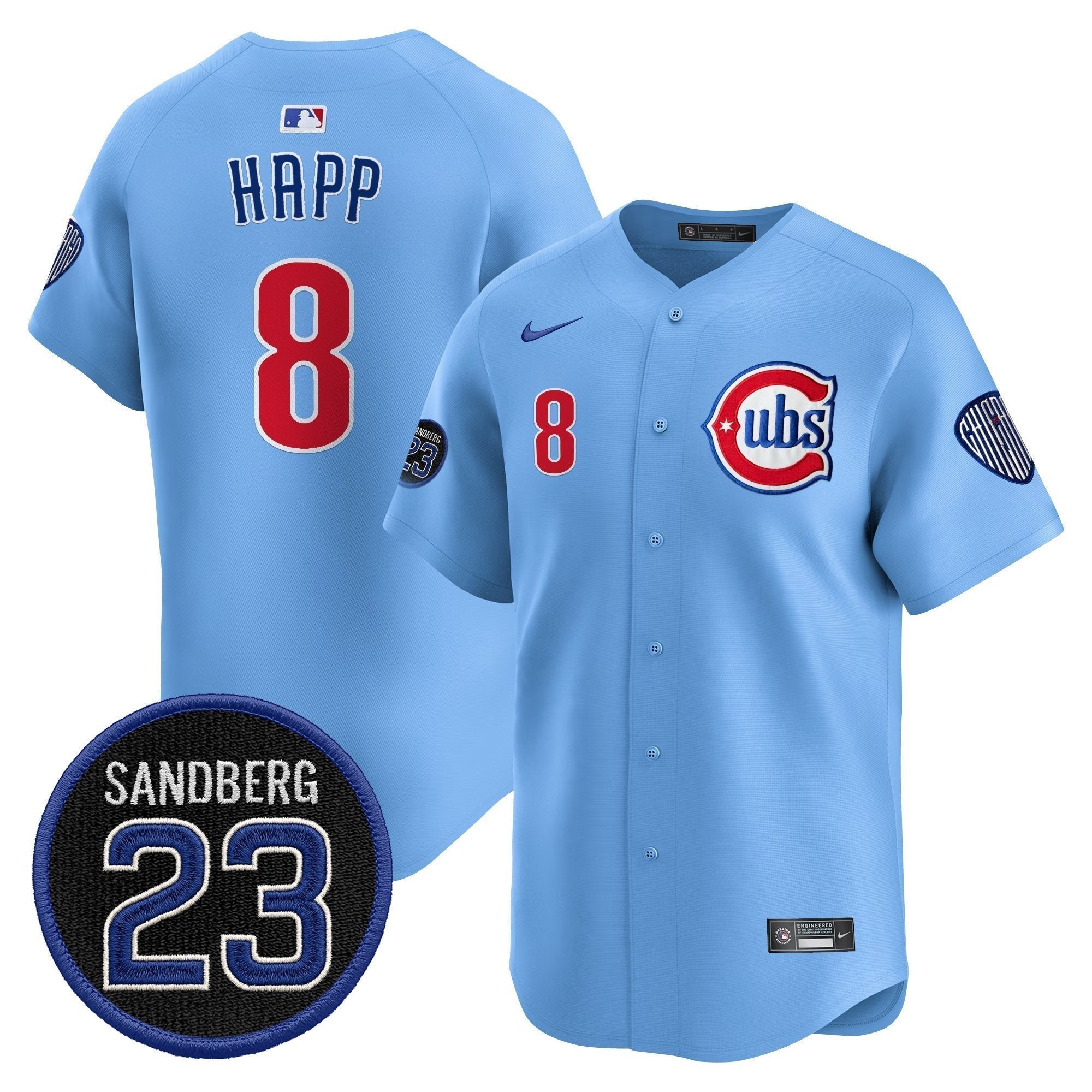 CHC 'Ryne Sandberg Tribute' Vapor Premier Limited Jersey V2 - Stitched