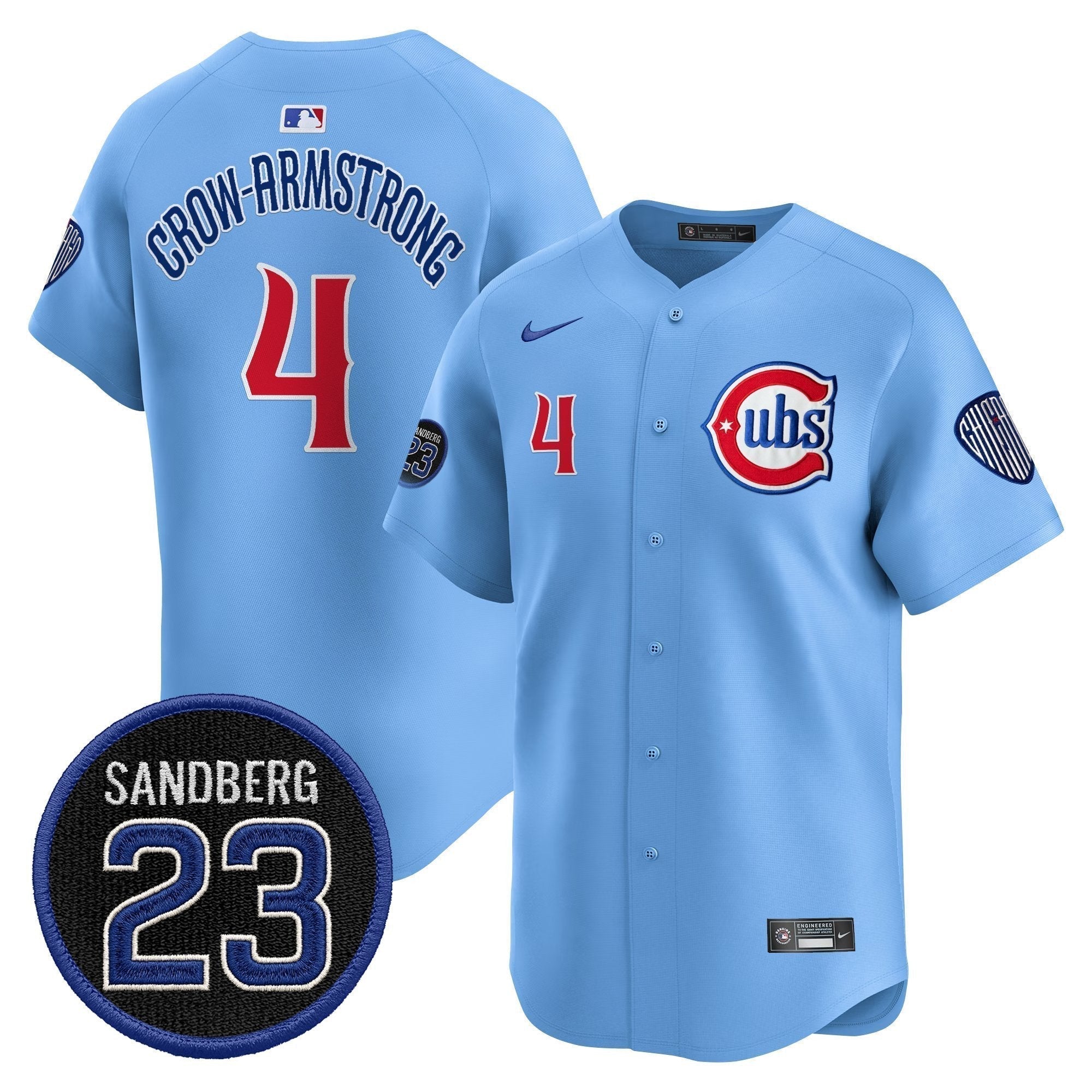 CHC 'Ryne Sandberg Tribute' Vapor Premier Limited Jersey V2 - Stitched