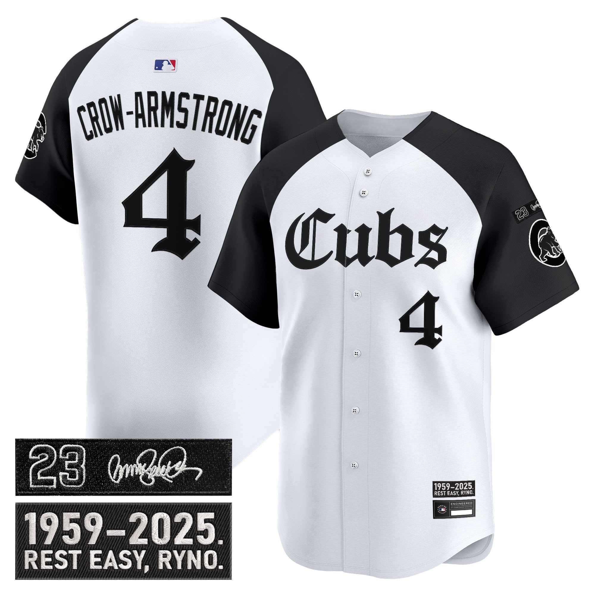 CHC 'Ryne Sandberg Tribute' Vapor Premier Limited Jersey - Gothic Edition - All Stitched