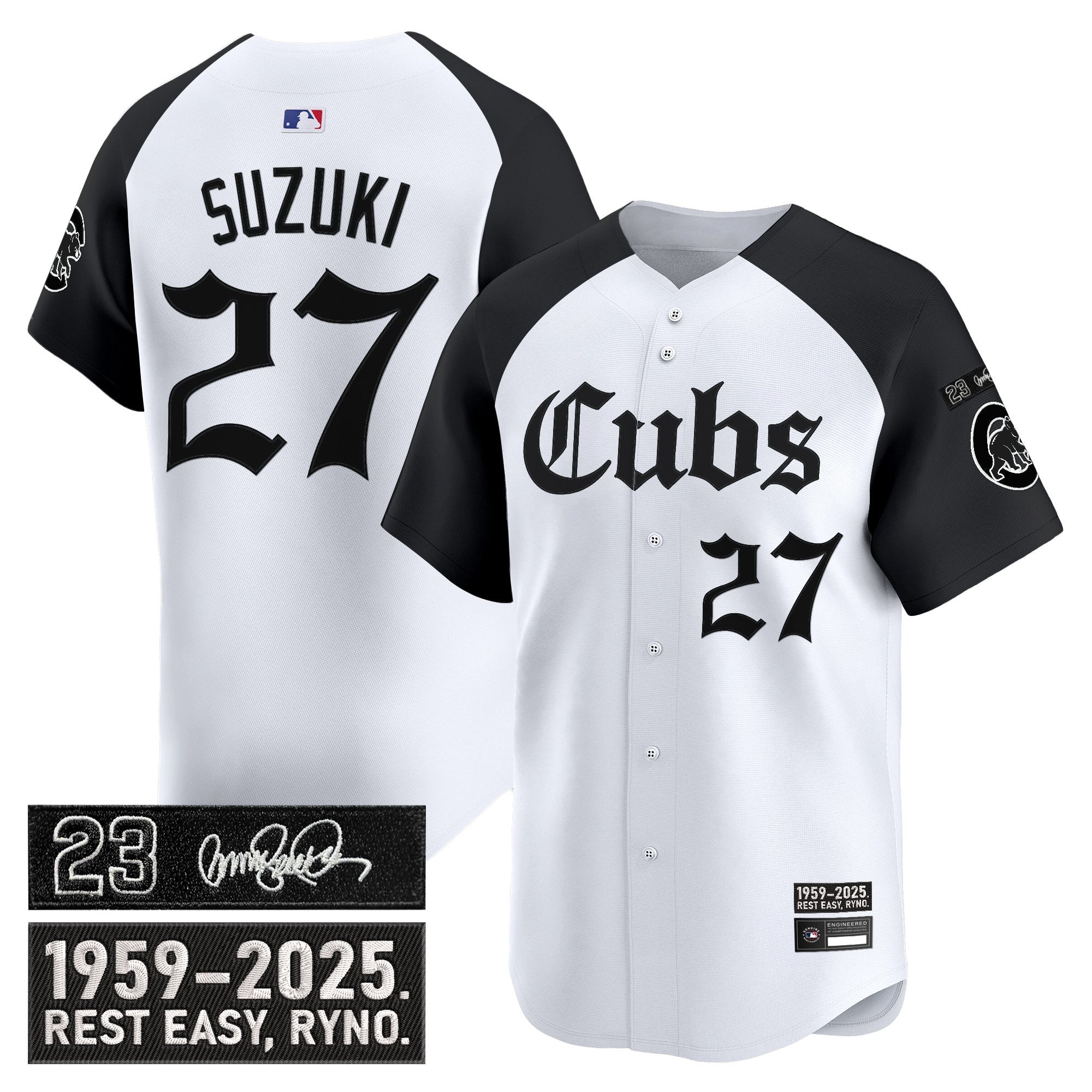 CHC 'Ryne Sandberg Tribute' Vapor Premier Limited Jersey - Gothic Edition - All Stitched