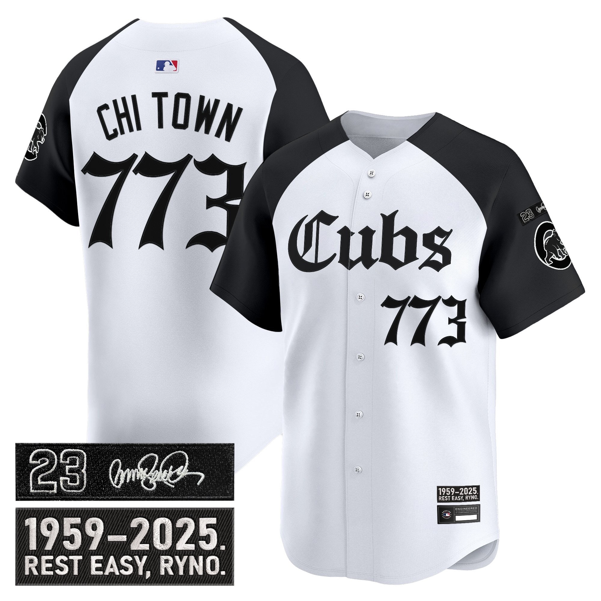 CHC 'Ryne Sandberg Tribute' Vapor Premier Limited Jersey - Gothic Edition - All Stitched