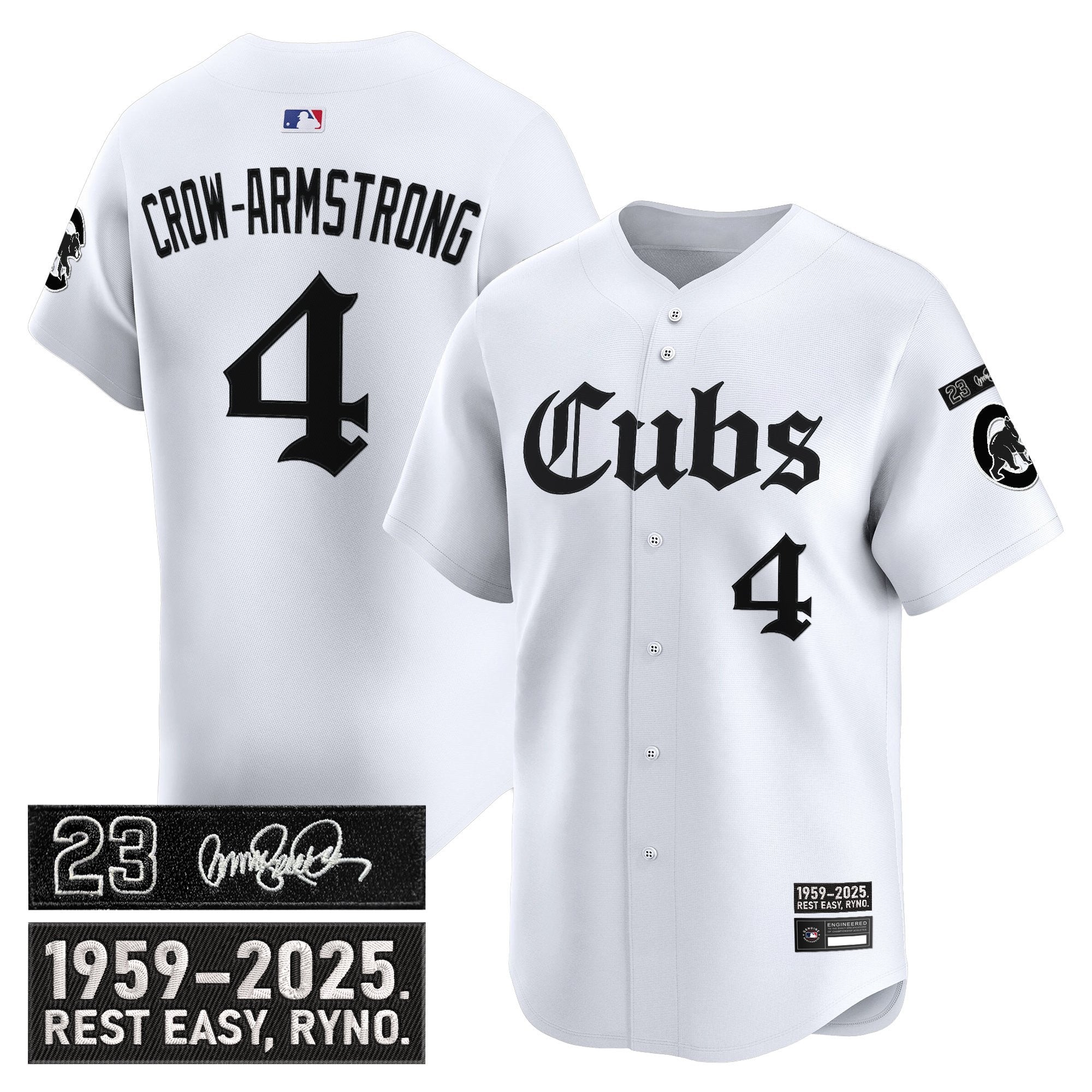 CHC 'Ryne Sandberg Tribute' Vapor Premier Limited Jersey - Gothic Edition - All Stitched