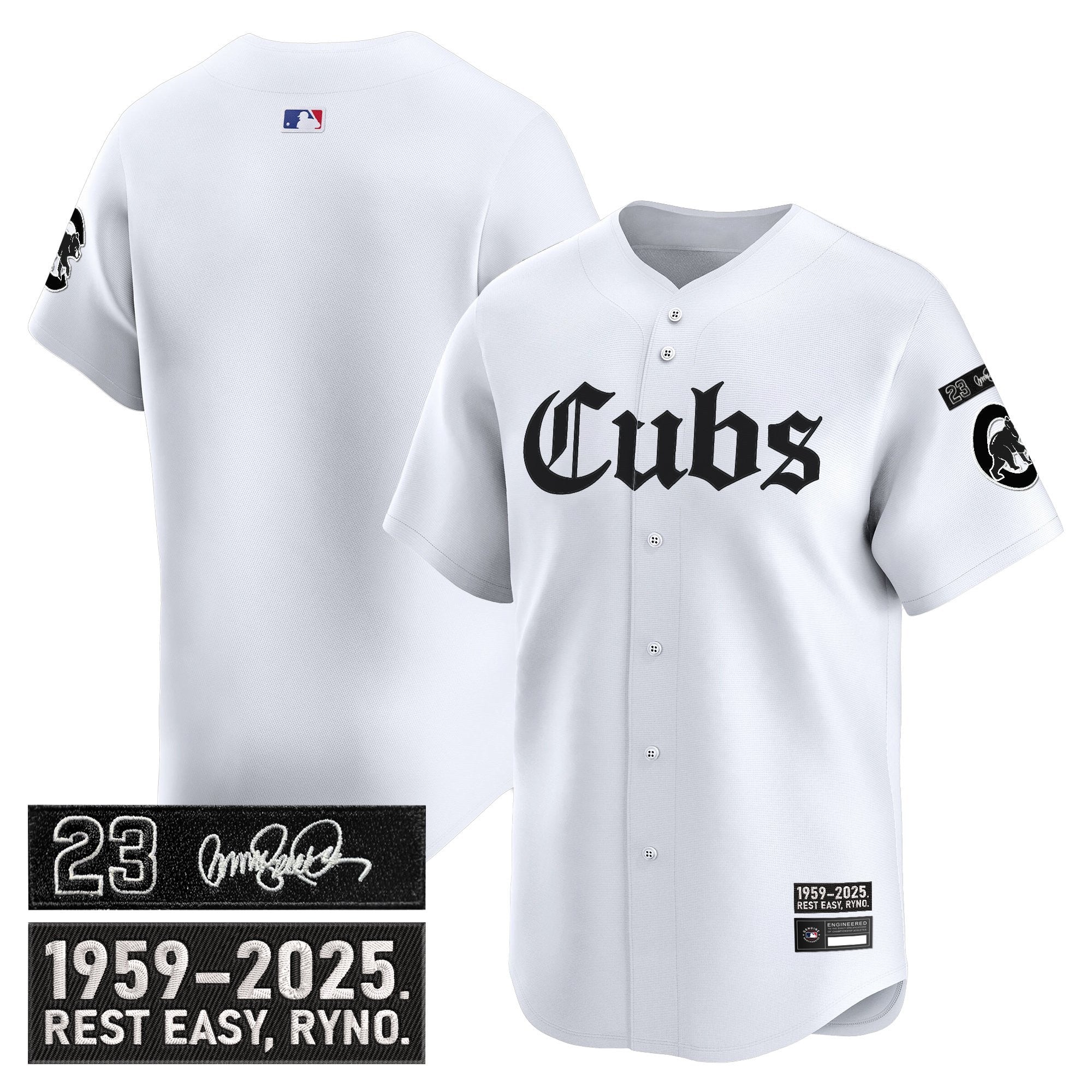 CHC 'Ryne Sandberg Tribute' Vapor Premier Limited Jersey - Gothic Edition - All Stitched