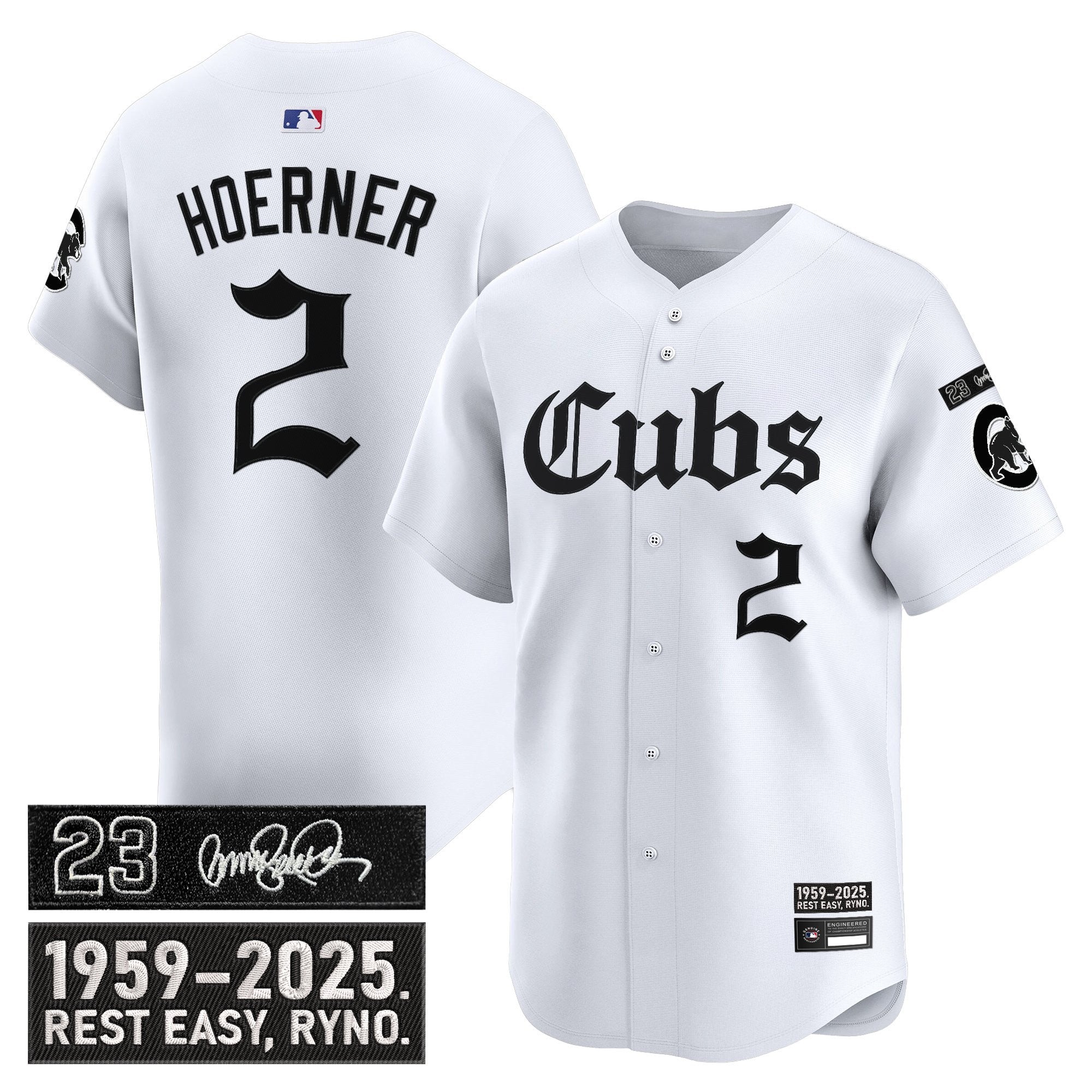 CHC 'Ryne Sandberg Tribute' Vapor Premier Limited Jersey - Gothic Edition - All Stitched