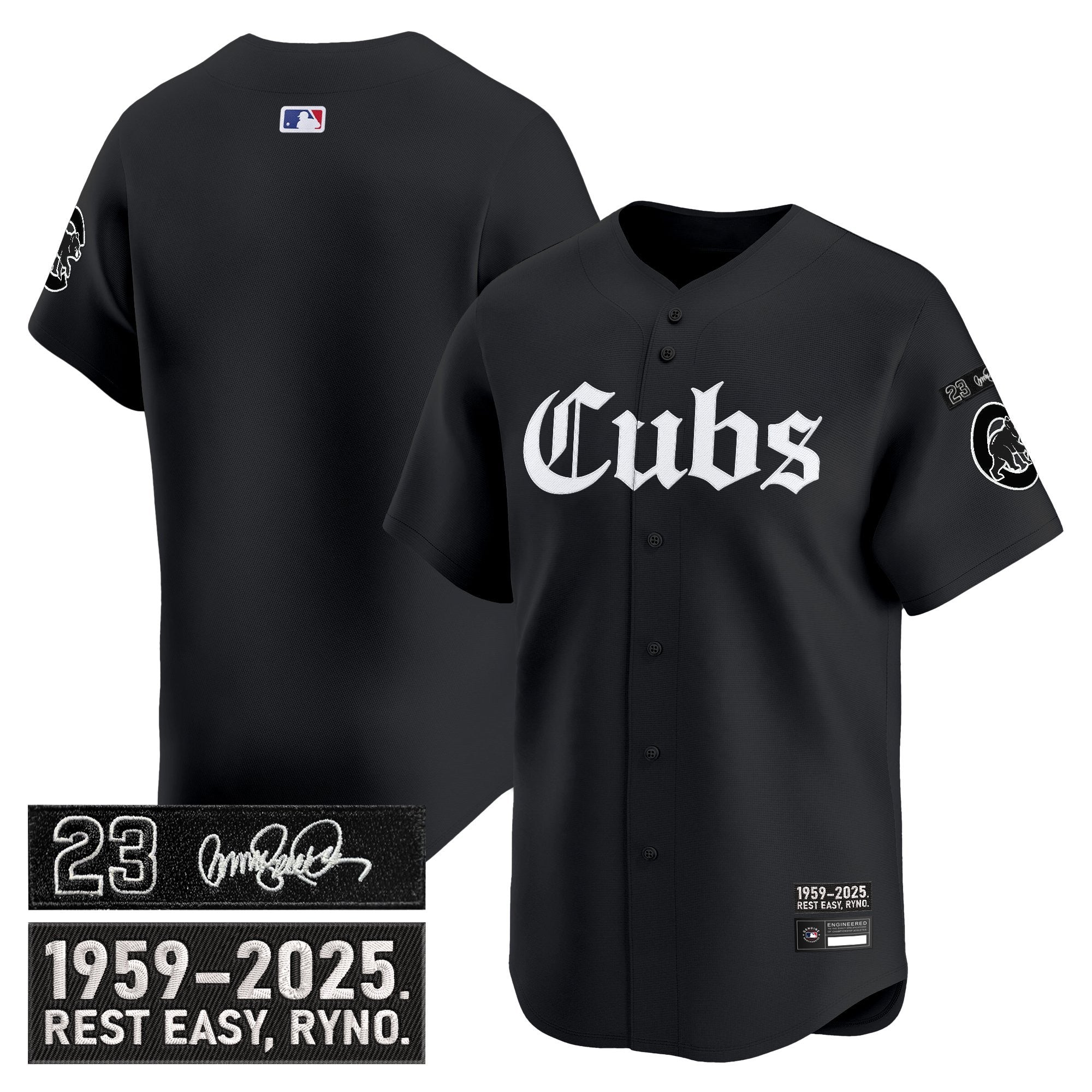 CHC 'Ryne Sandberg Tribute' Vapor Premier Limited Jersey - Gothic Edition - All Stitched