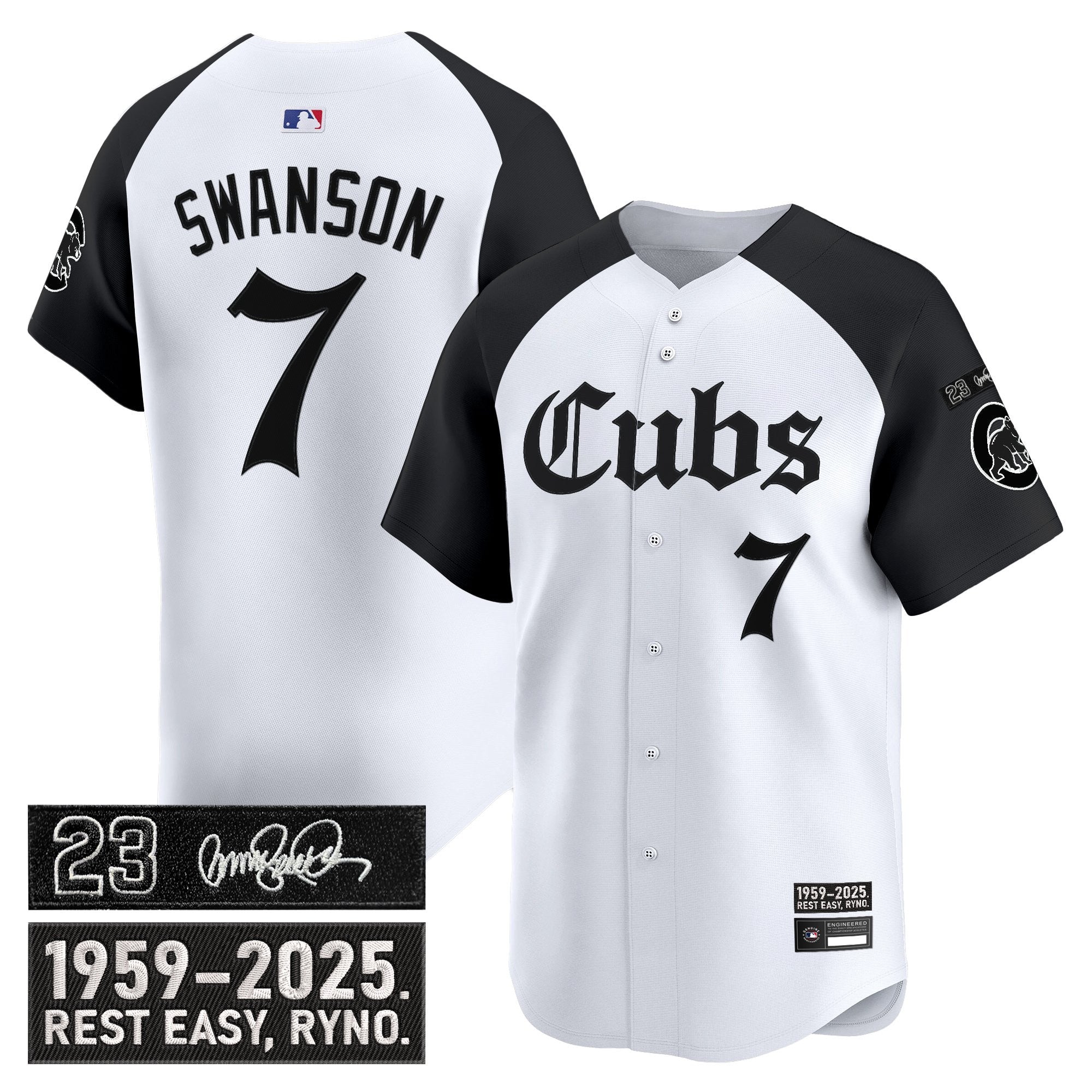 CHC 'Ryne Sandberg Tribute' Vapor Premier Limited Jersey - Gothic Edition - All Stitched
