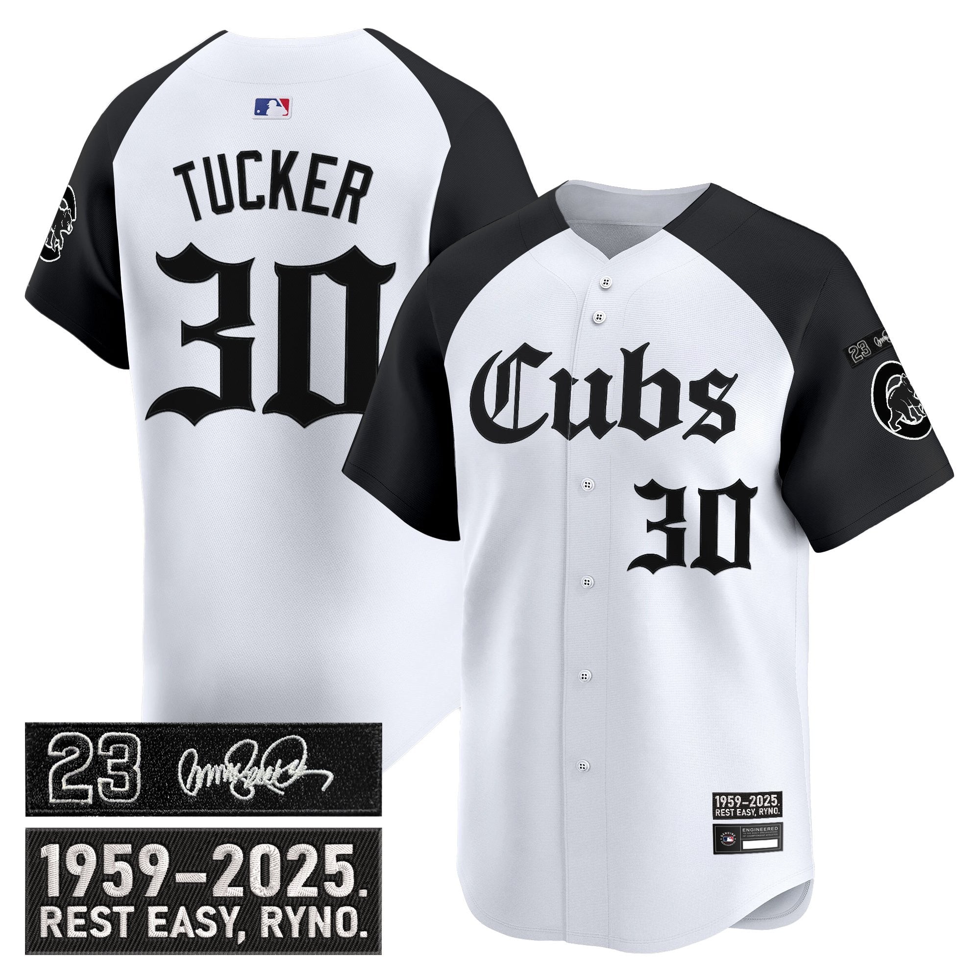 CHC 'Ryne Sandberg Tribute' Vapor Premier Limited Jersey - Gothic Edition - All Stitched