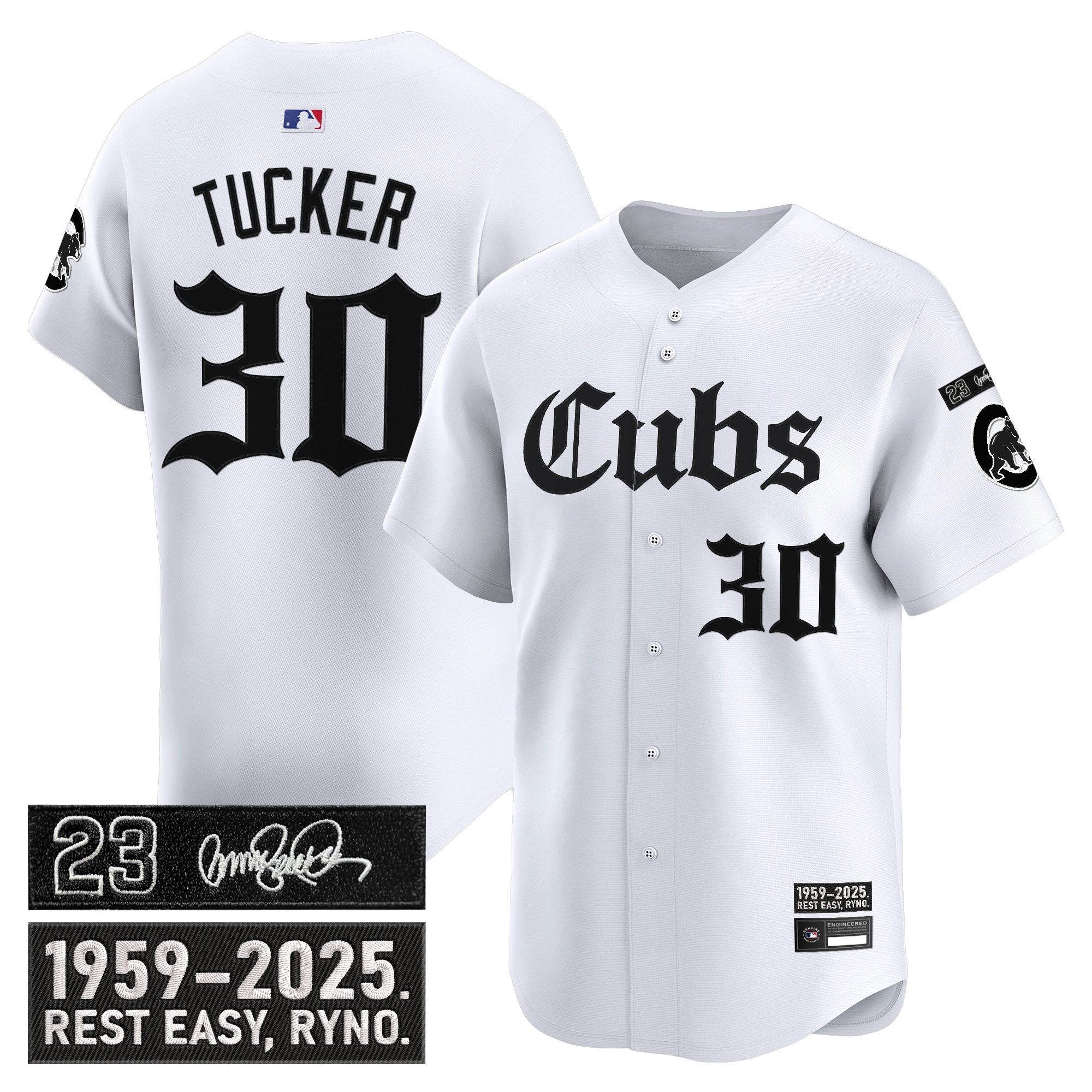 CHC 'Ryne Sandberg Tribute' Vapor Premier Limited Jersey - Gothic Edition - All Stitched