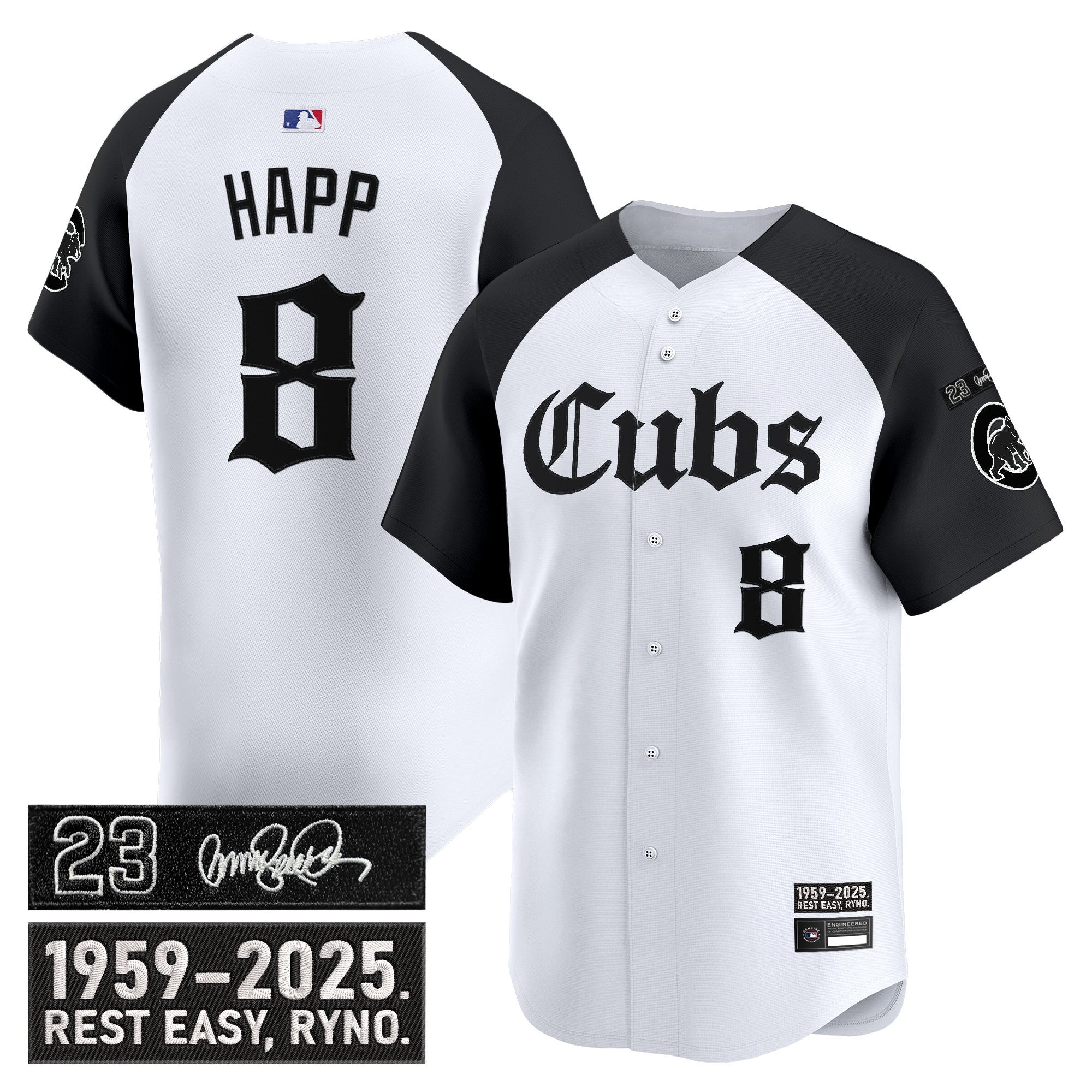 CHC 'Ryne Sandberg Tribute' Vapor Premier Limited Jersey - Gothic Edition - All Stitched