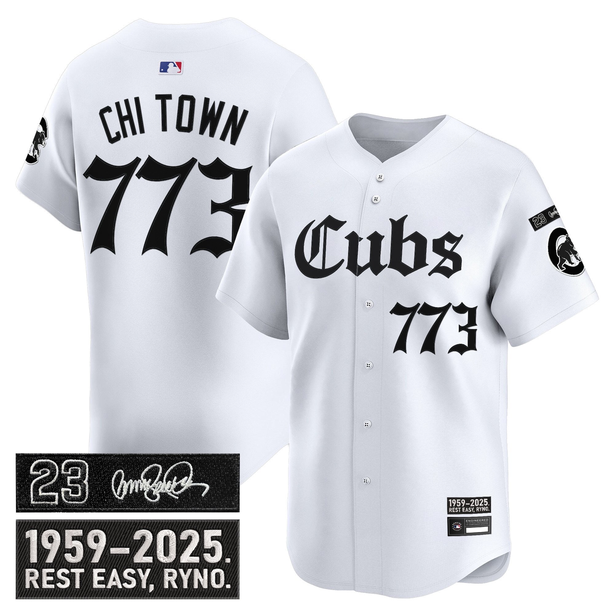 CHC 'Ryne Sandberg Tribute' Vapor Premier Limited Jersey - Gothic Edition - All Stitched