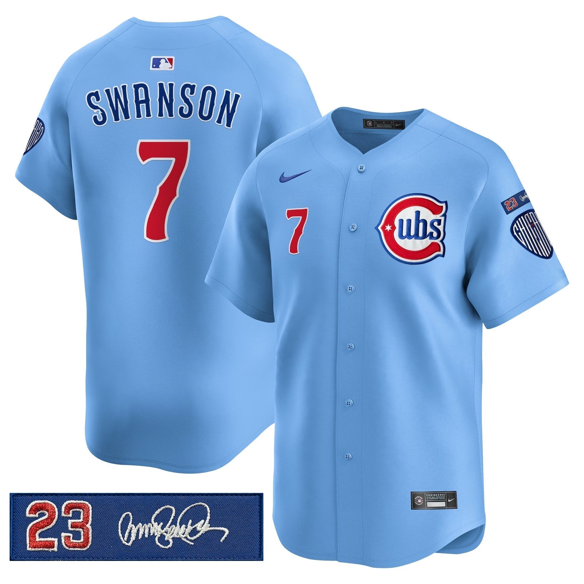 CHC 'Ryne Sandberg Tribute' Vapor Premier Limited Jersey V3 - Stitched